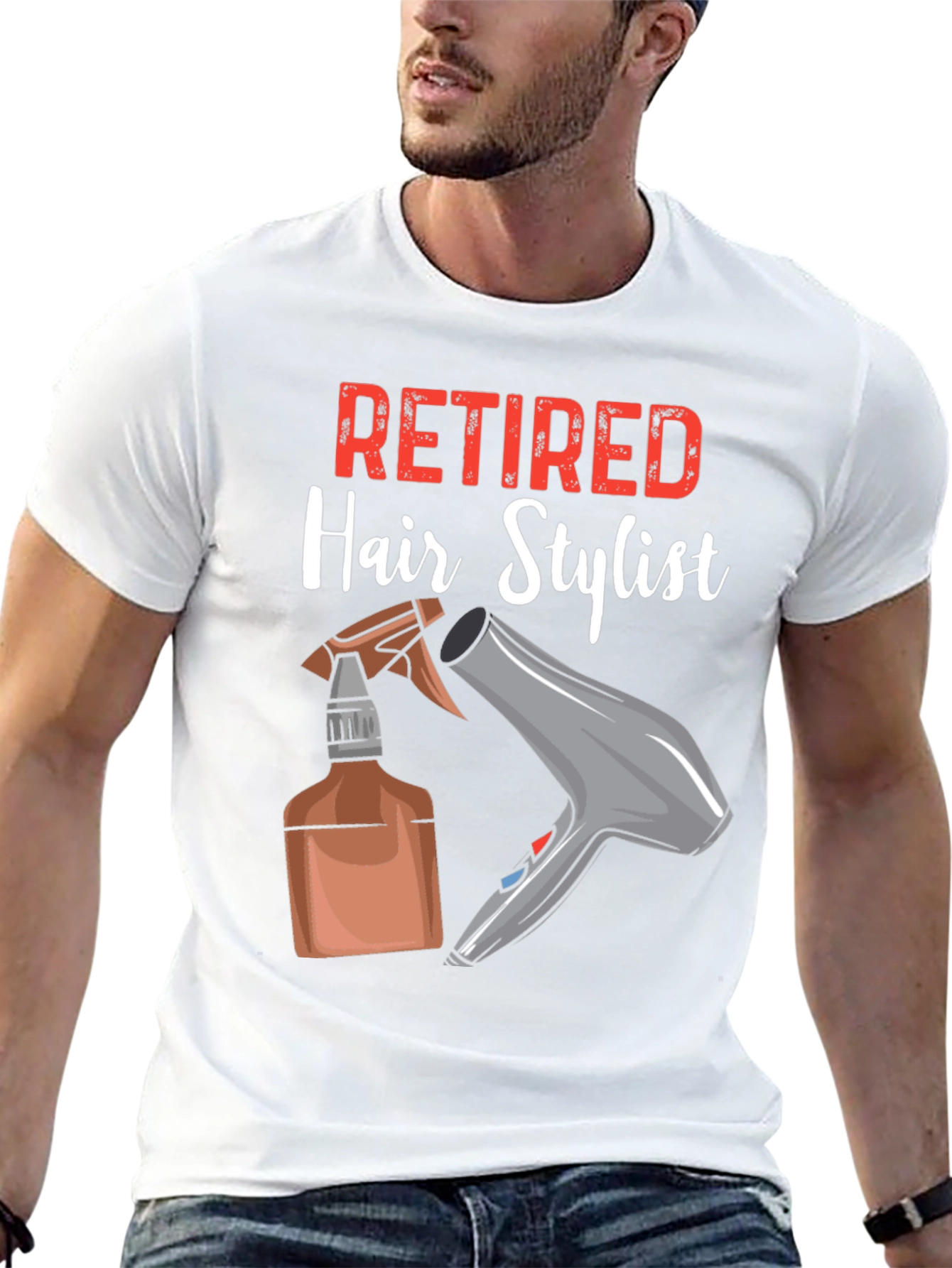 Retired Hair Stylist T-Shirt - Funny Gift
