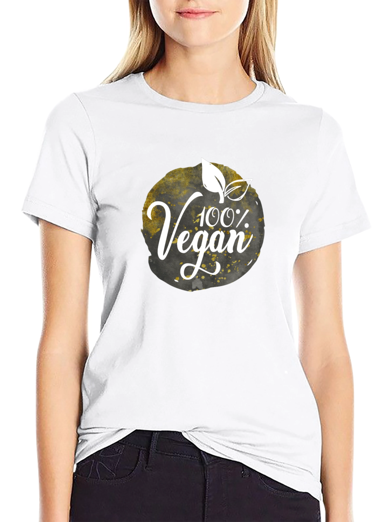 100% Vegan Graphic Tee
