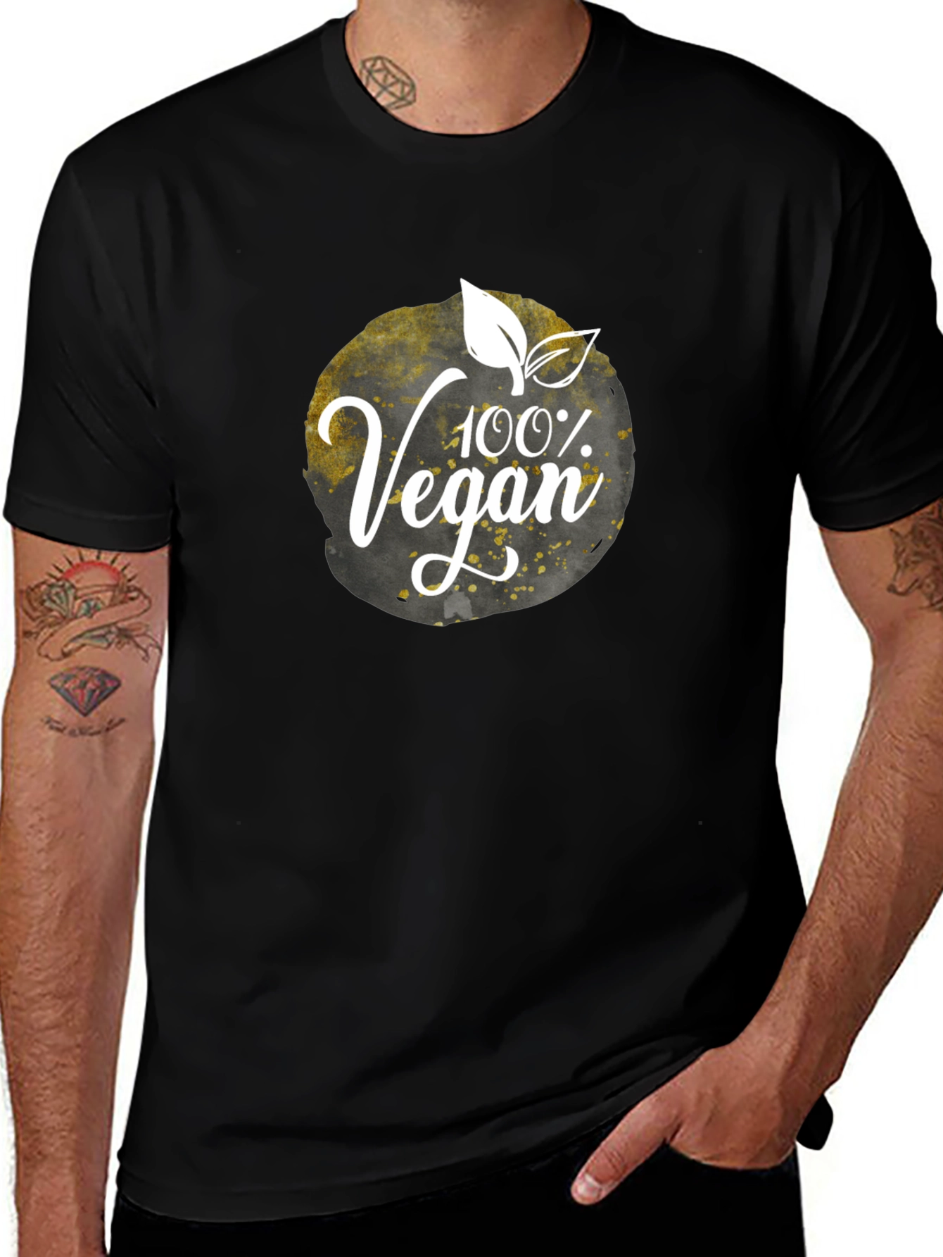 100% Vegan Graphic Tee