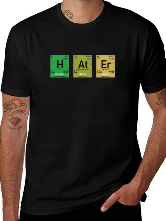 HAtEr Periodic Table Funny T-Shirt