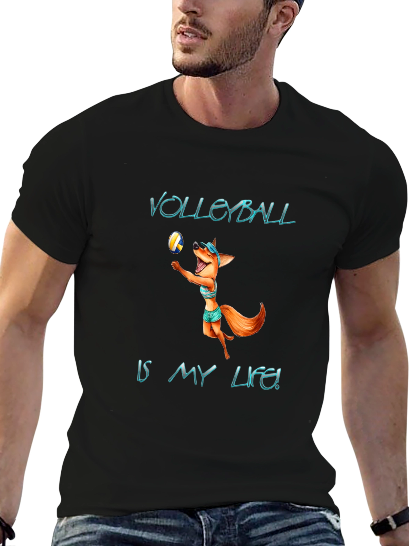 Volleyball Life T-Shirt - Cool Graphic Tee