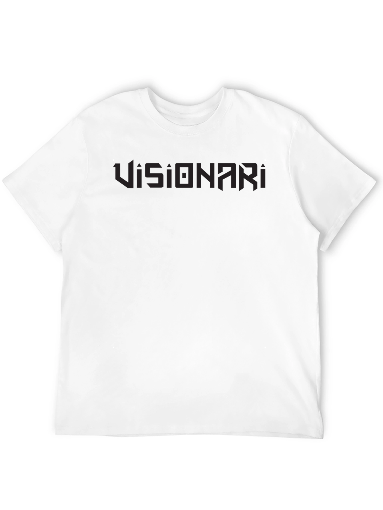 Visionari Black Graphic Print T-Shirt