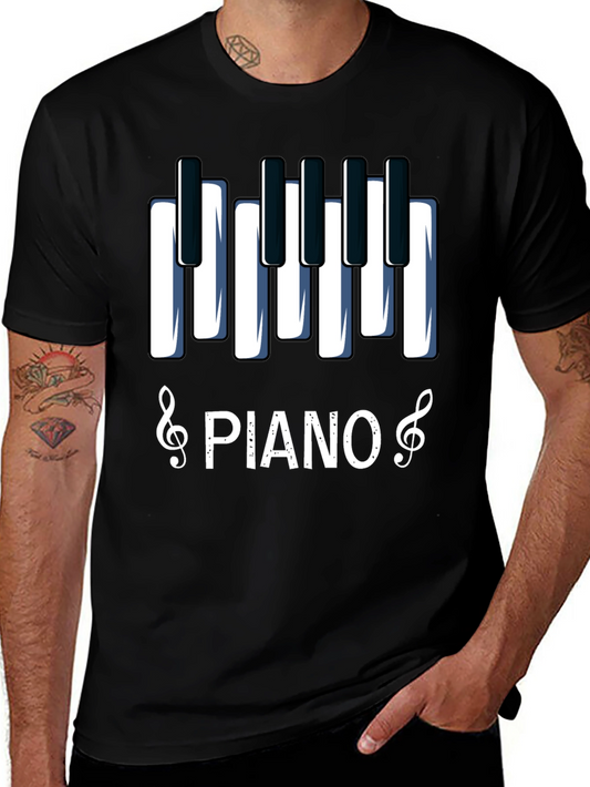 Piano Keys Music Lover T-Shirt