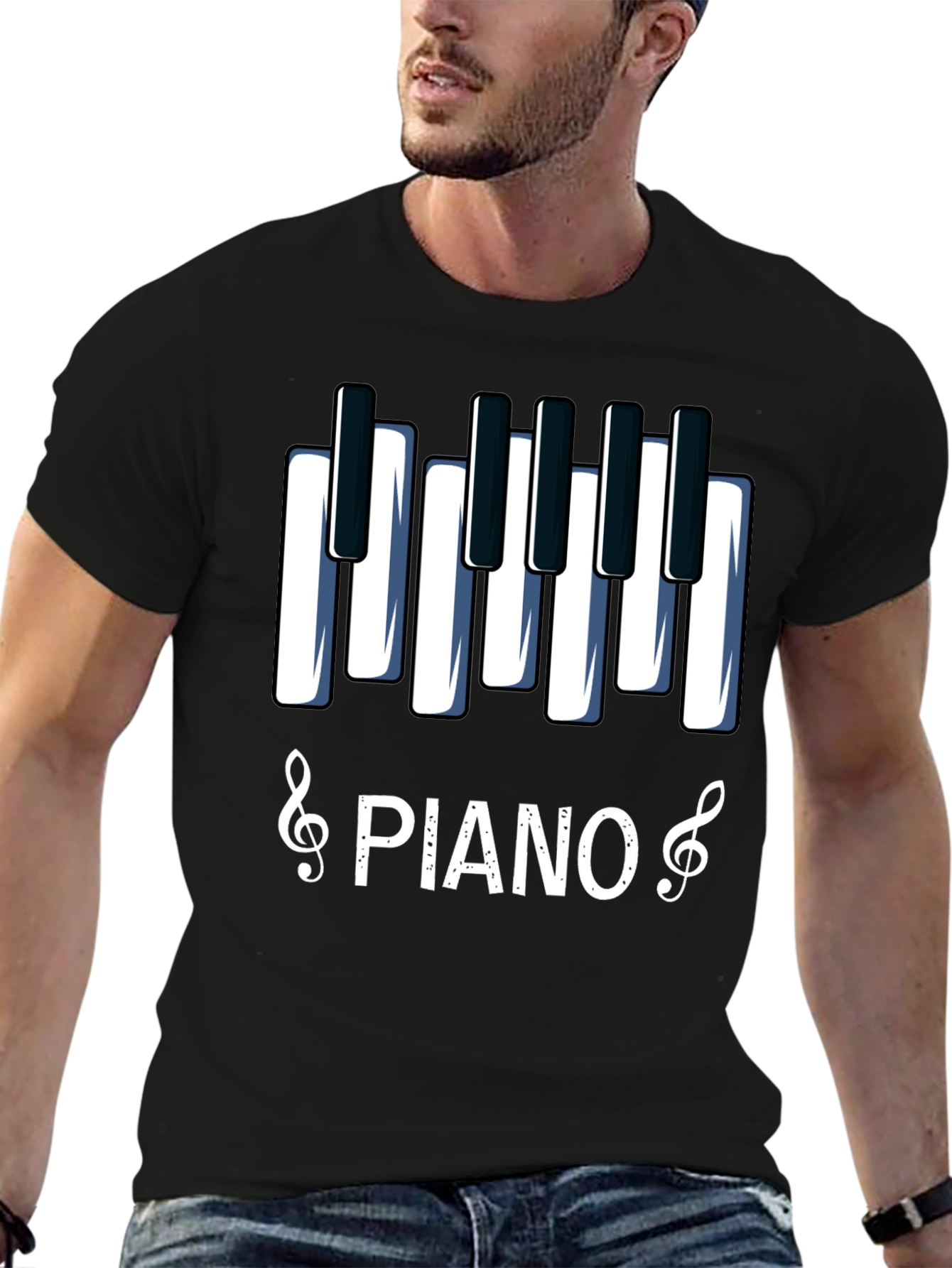 Piano Keys Music Lover T-Shirt