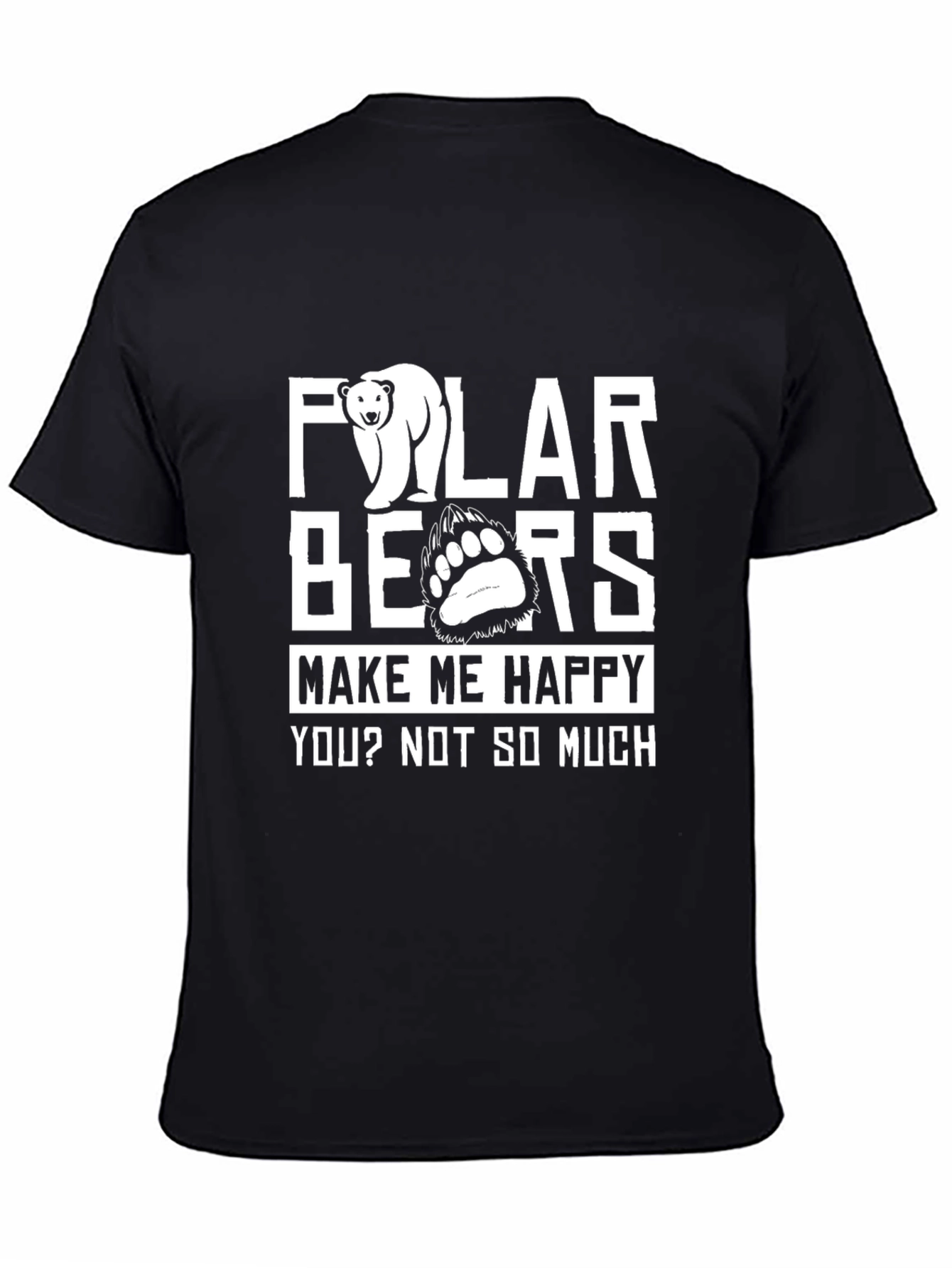 Polar Bears Funny Graphic T-Shirt - Unisex