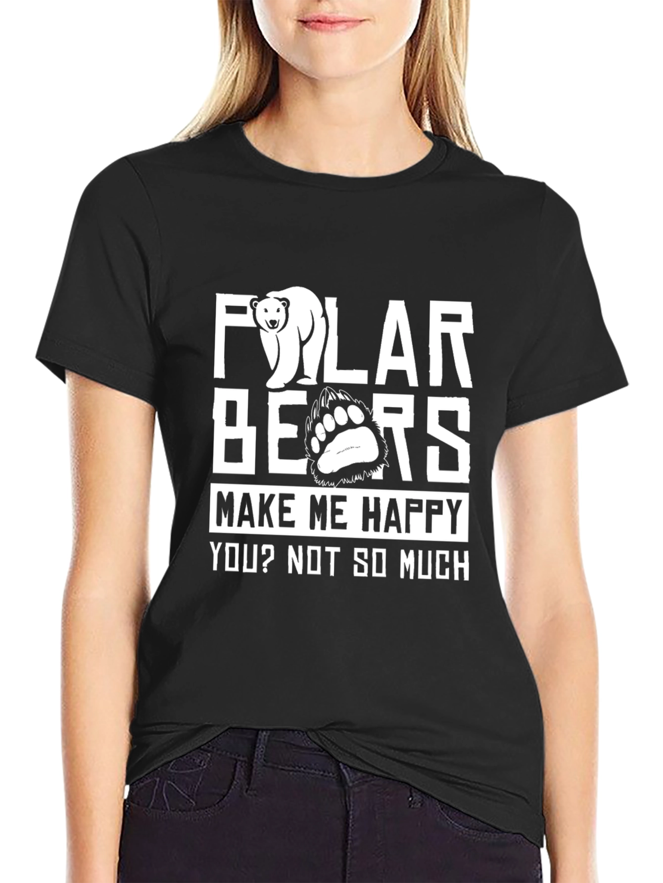 Polar Bears Funny Graphic T-Shirt - Unisex