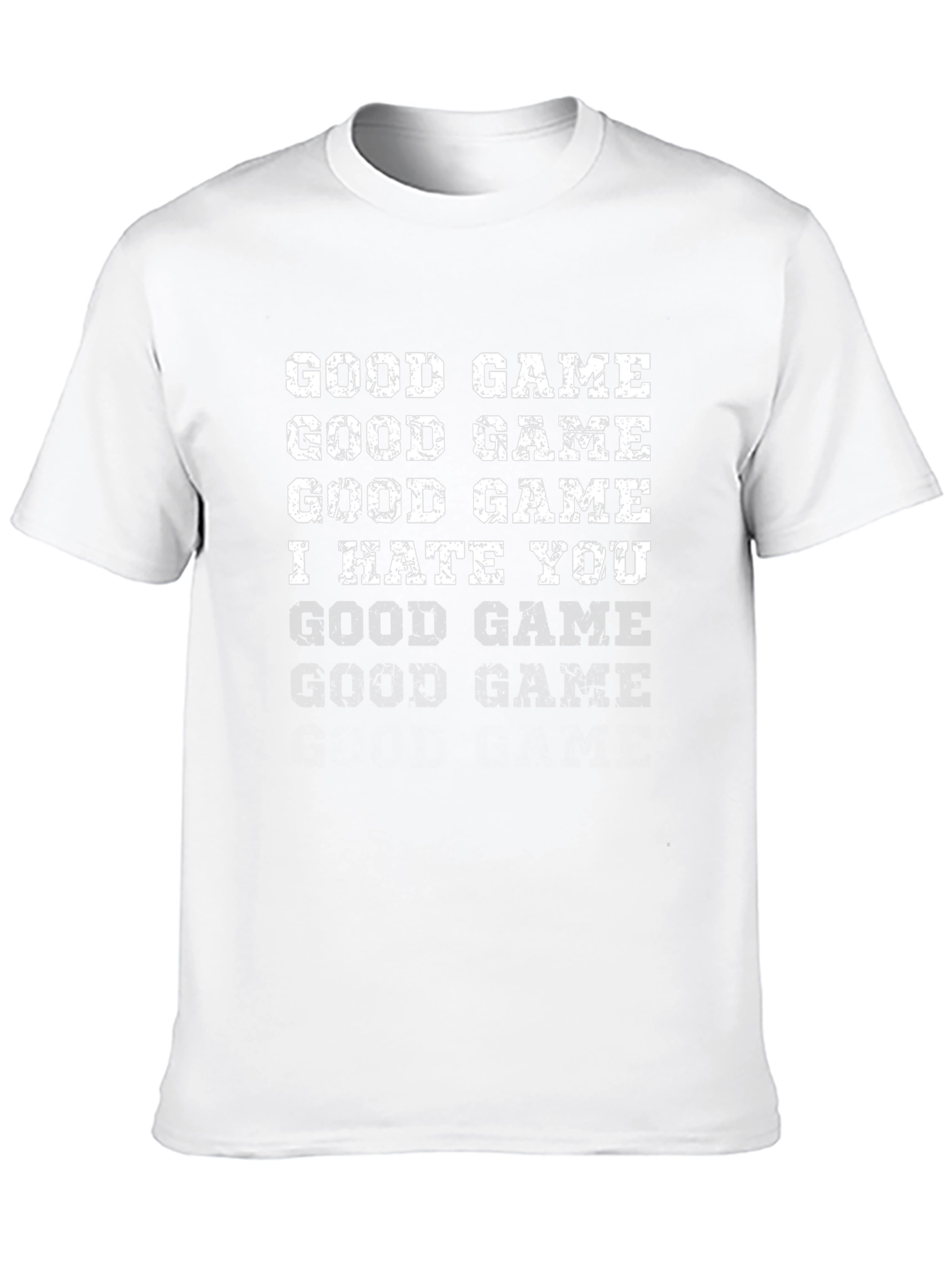 Funny Gamer T-Shirt - Good Game I Hate You