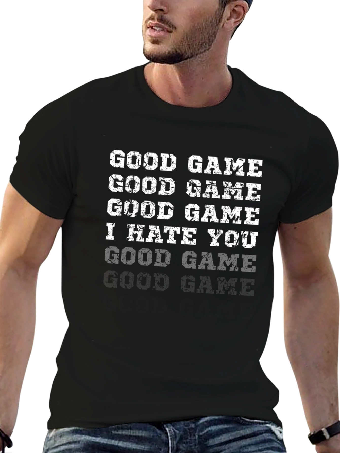 Funny Gamer T-Shirt - Good Game I Hate You