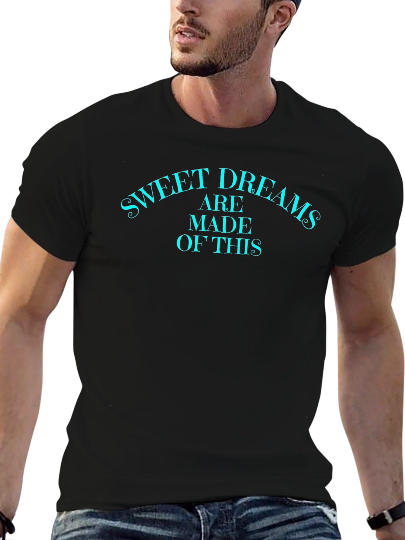Sweet Dreams Graphic Tee - Black