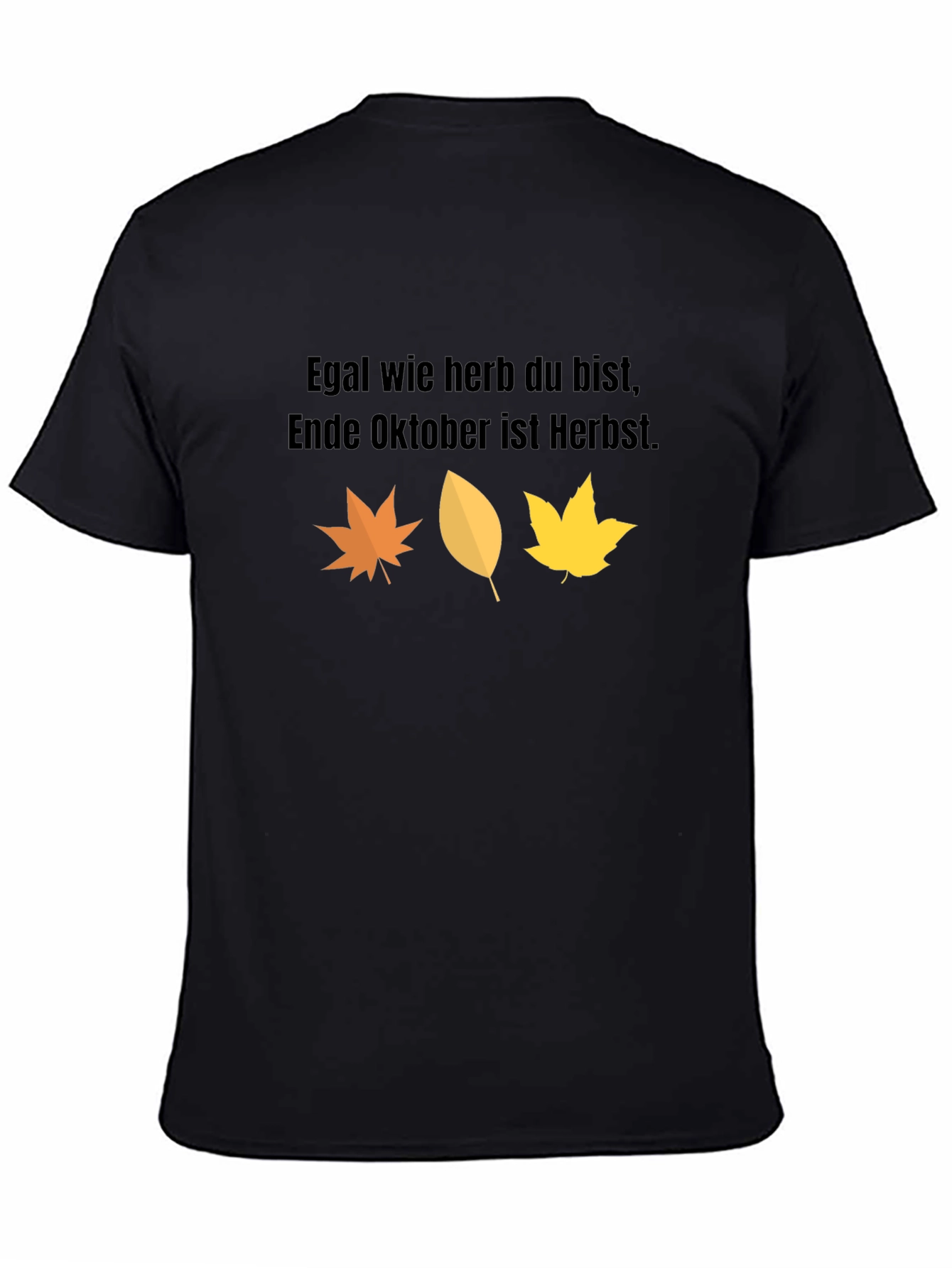 Autumn Leaf Graphic T-Shirt - End of October