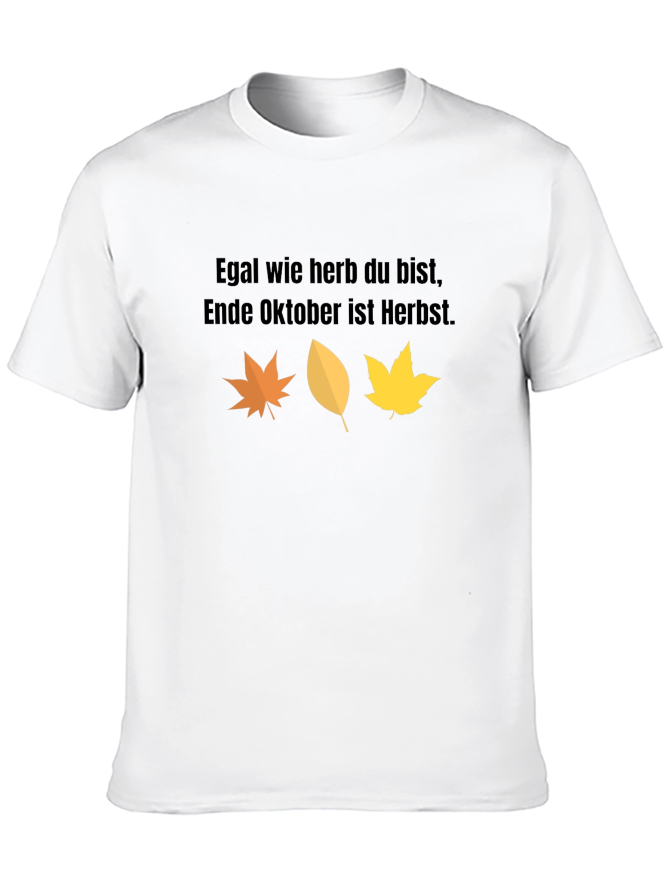 Autumn Leaf Graphic T-Shirt - End of October