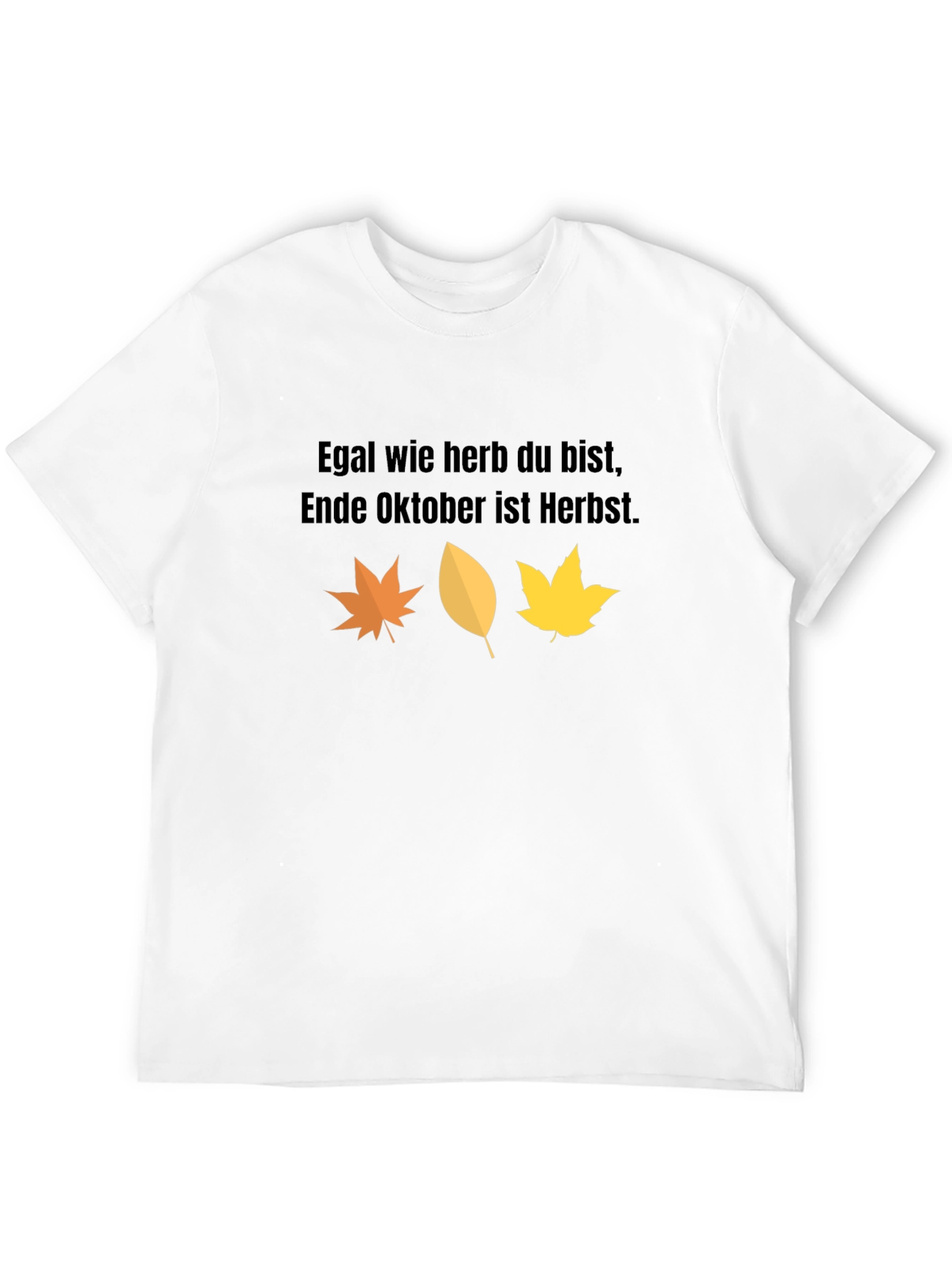 Autumn Leaf Graphic T-Shirt - End of October