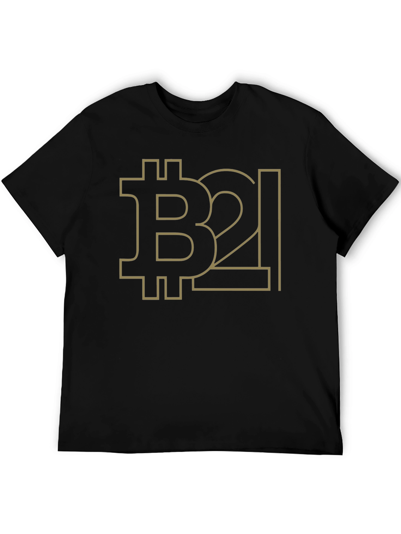 Bitcoin B2l Black Graphic Tee