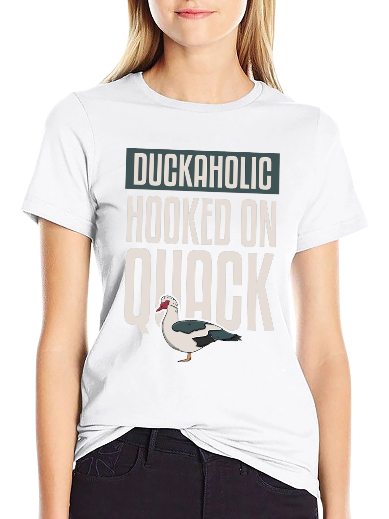 Duckaholic Hooked On Quack T-Shirt