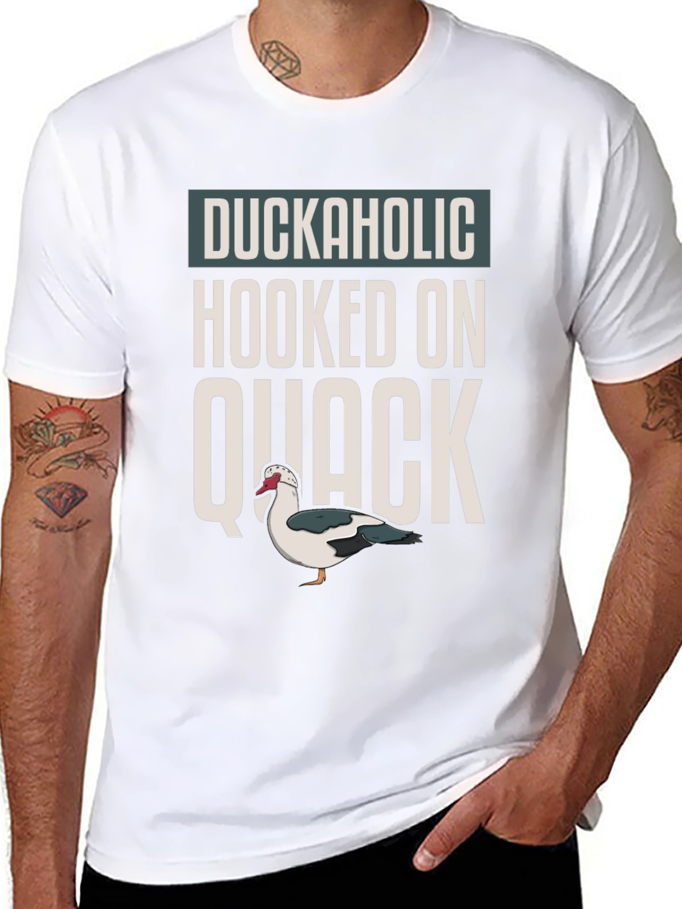 Duckaholic Hooked On Quack T-Shirt