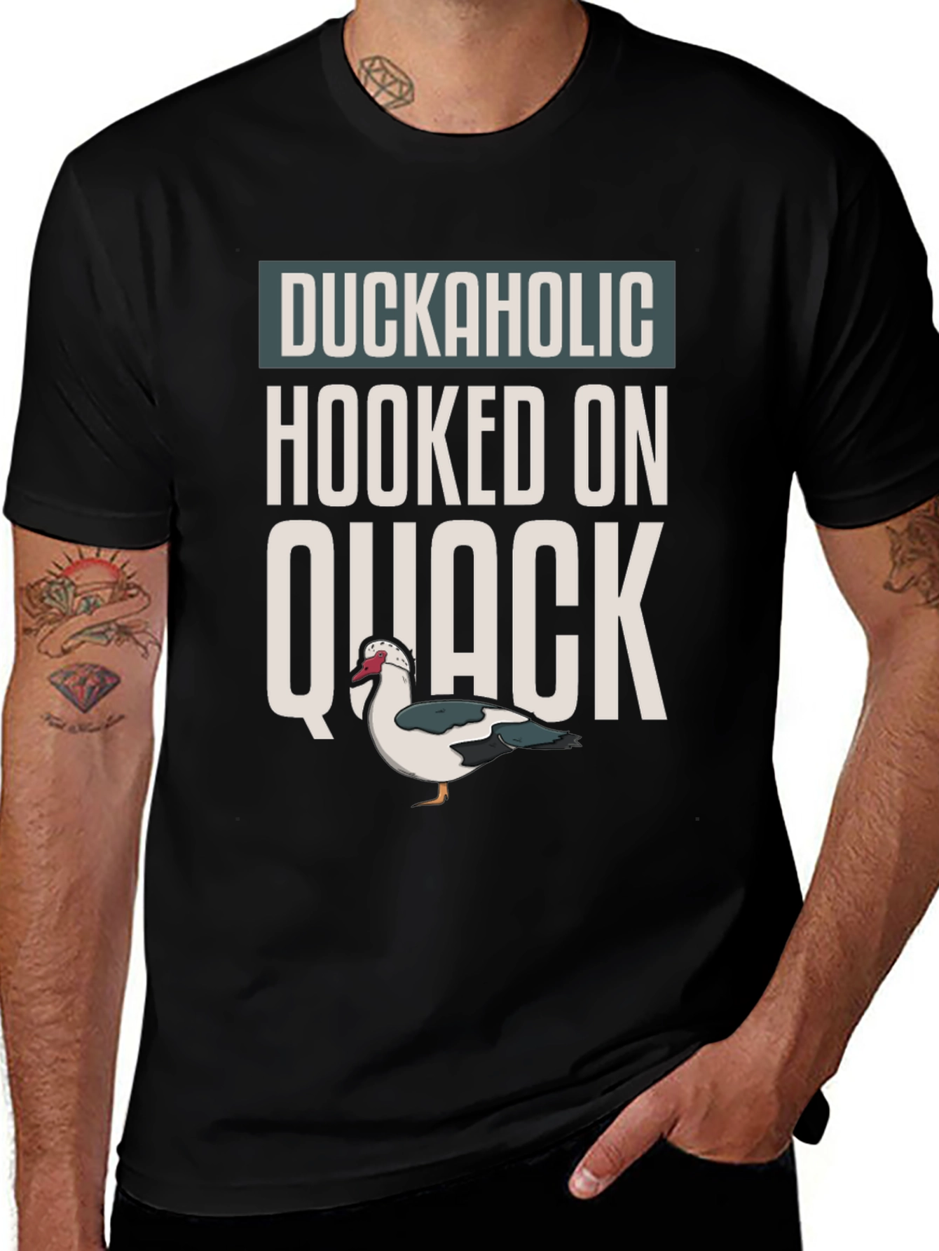 Duckaholic Hooked On Quack T-Shirt