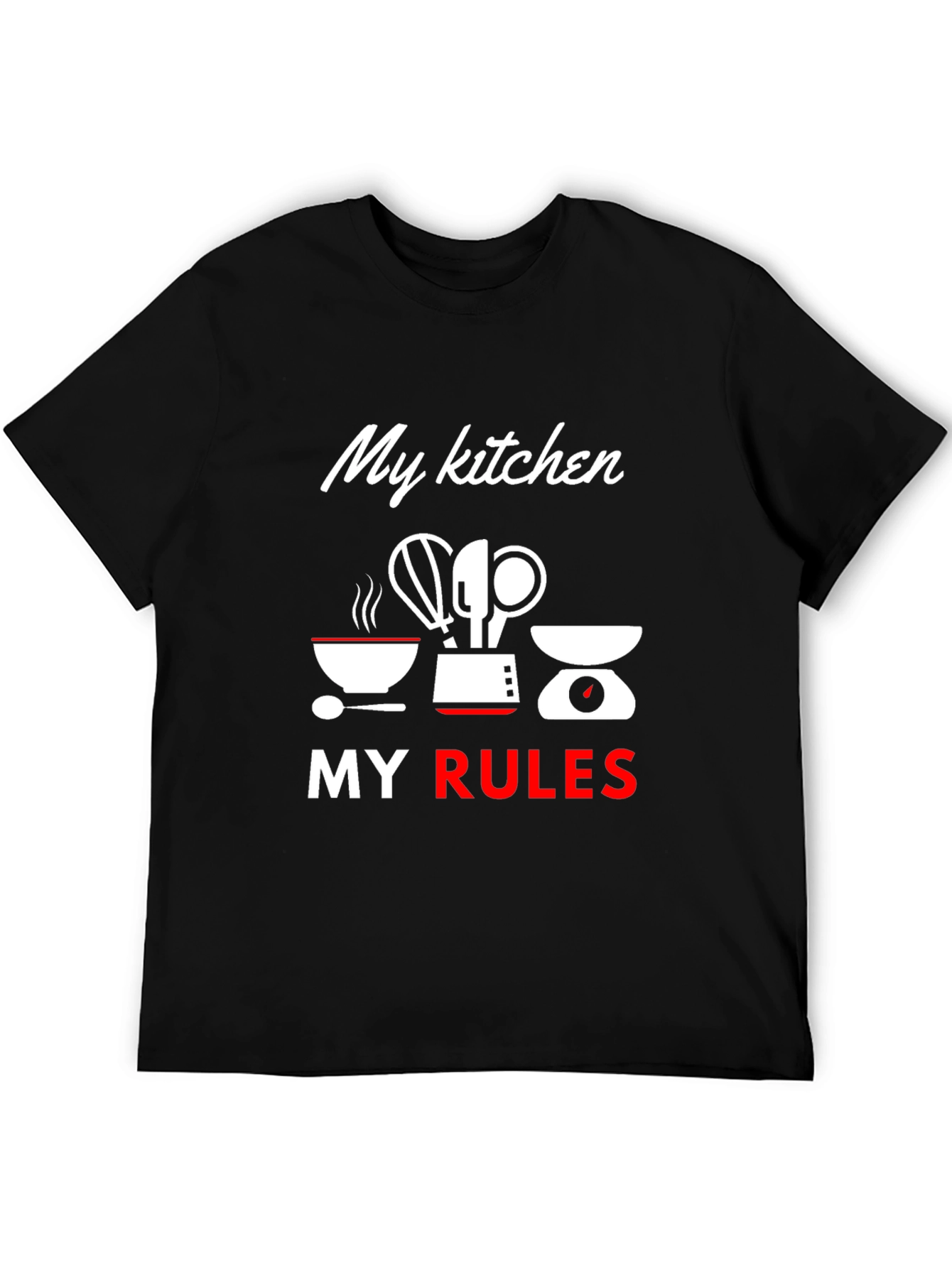My Kitchen My Rules T-Shirt - Chef Gift