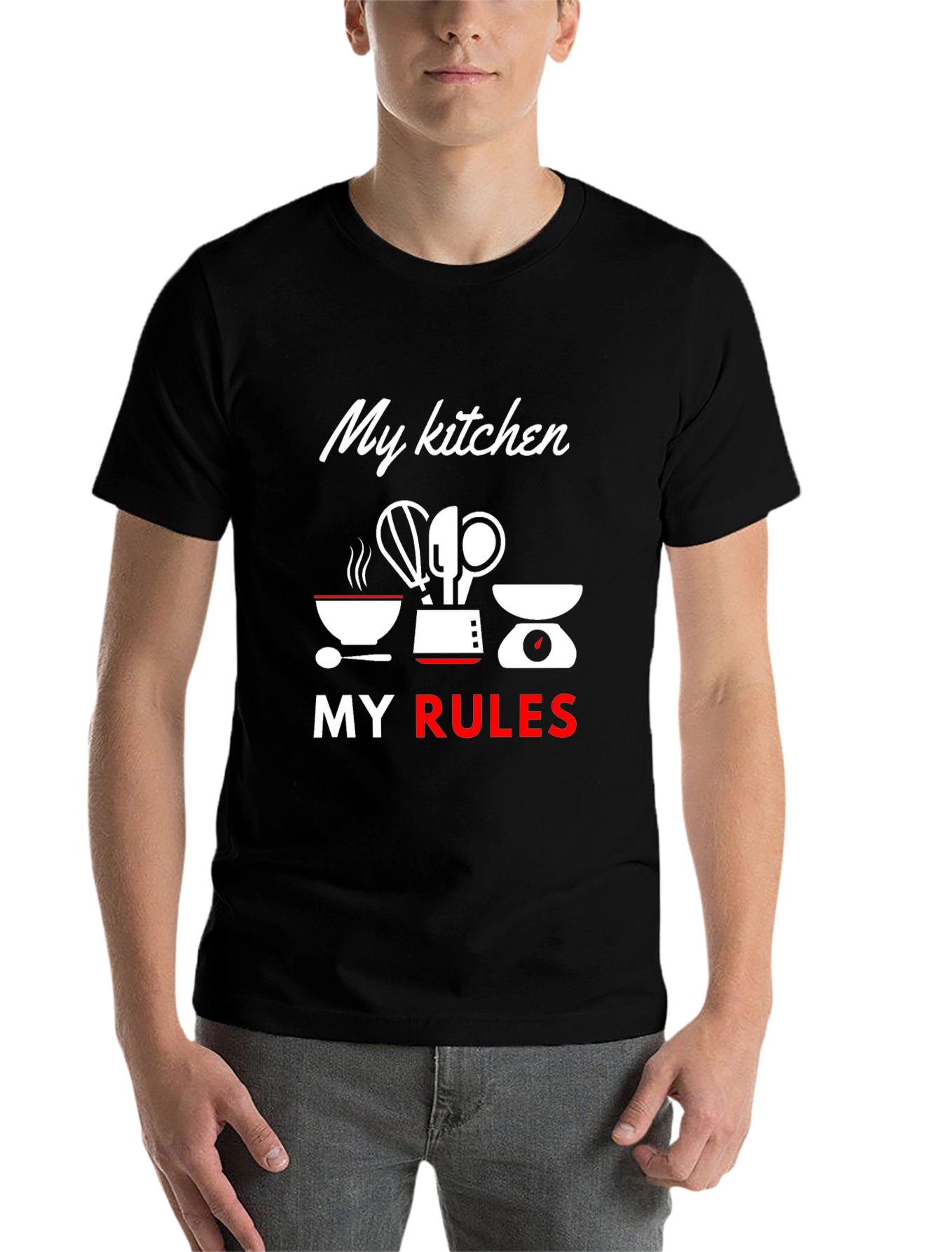 My Kitchen My Rules T-Shirt - Chef Gift