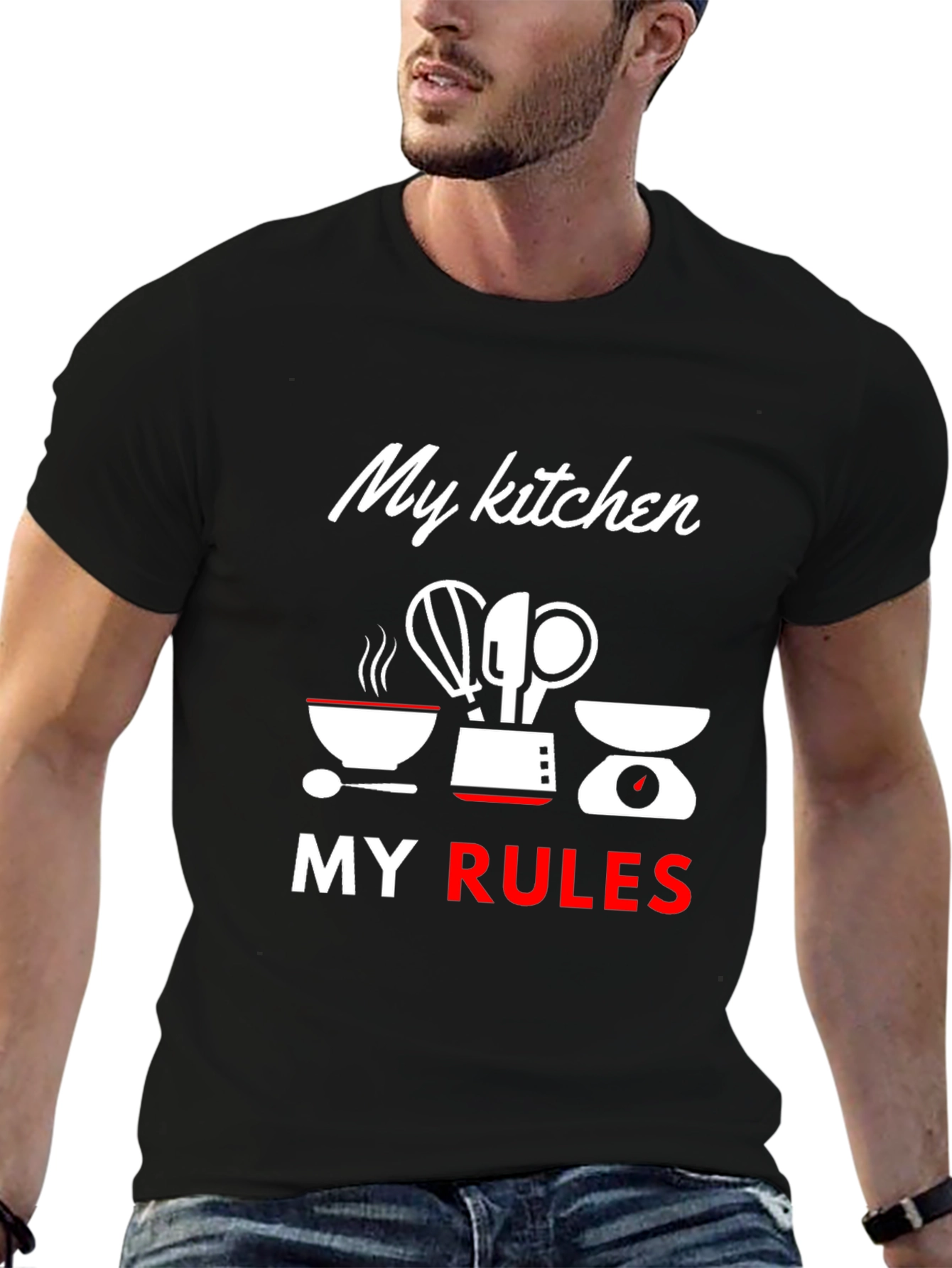 My Kitchen My Rules T-Shirt - Chef Gift