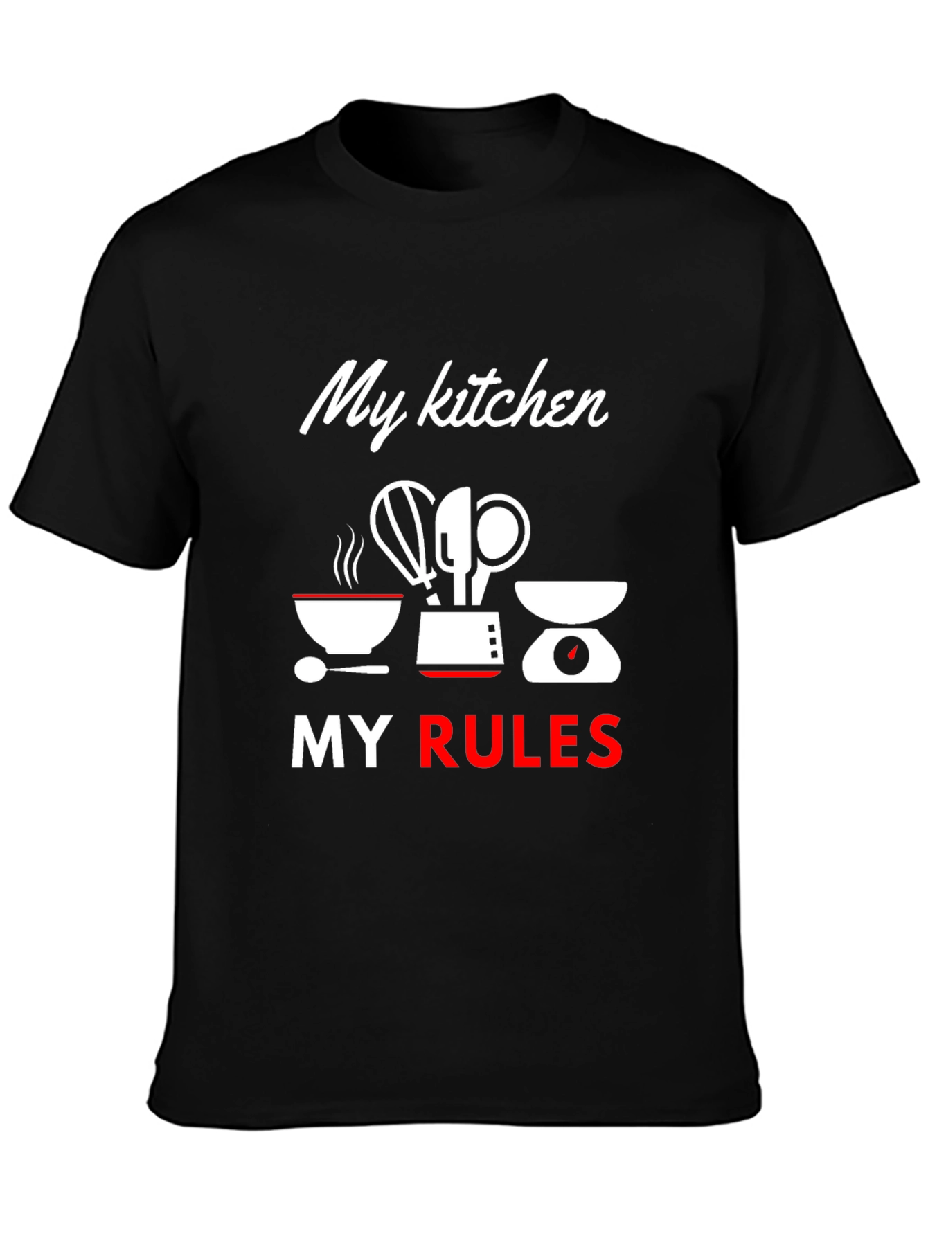 My Kitchen My Rules T-Shirt - Chef Gift