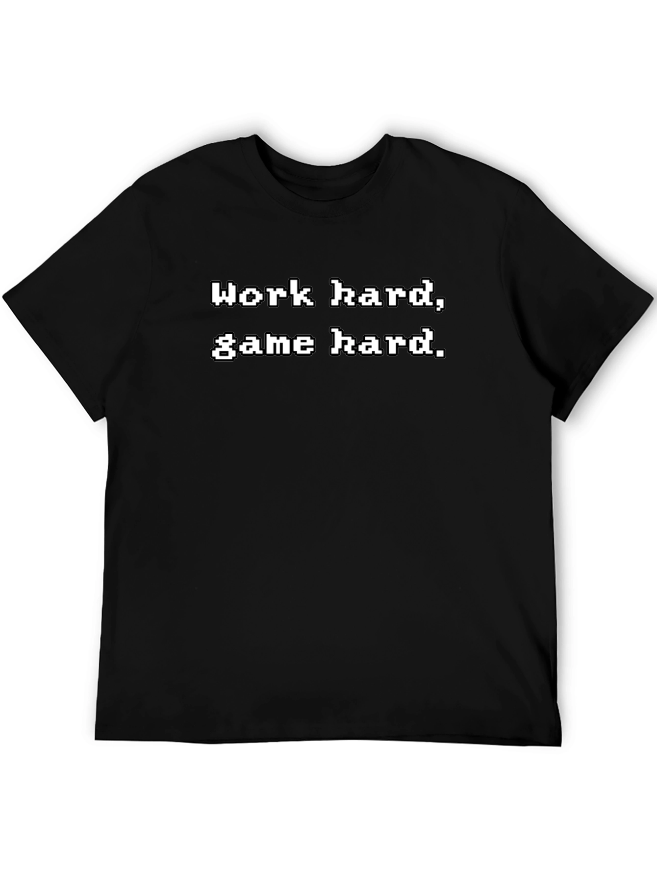 Work Hard Game Hard Graphic Tee