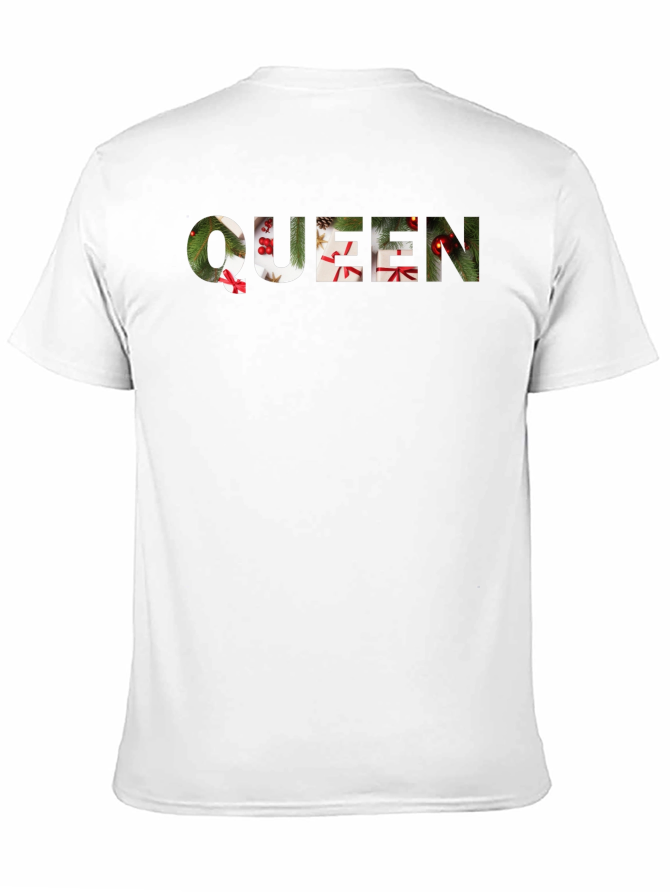 Festive QUEEN Graphic T-Shirt - Holiday Style