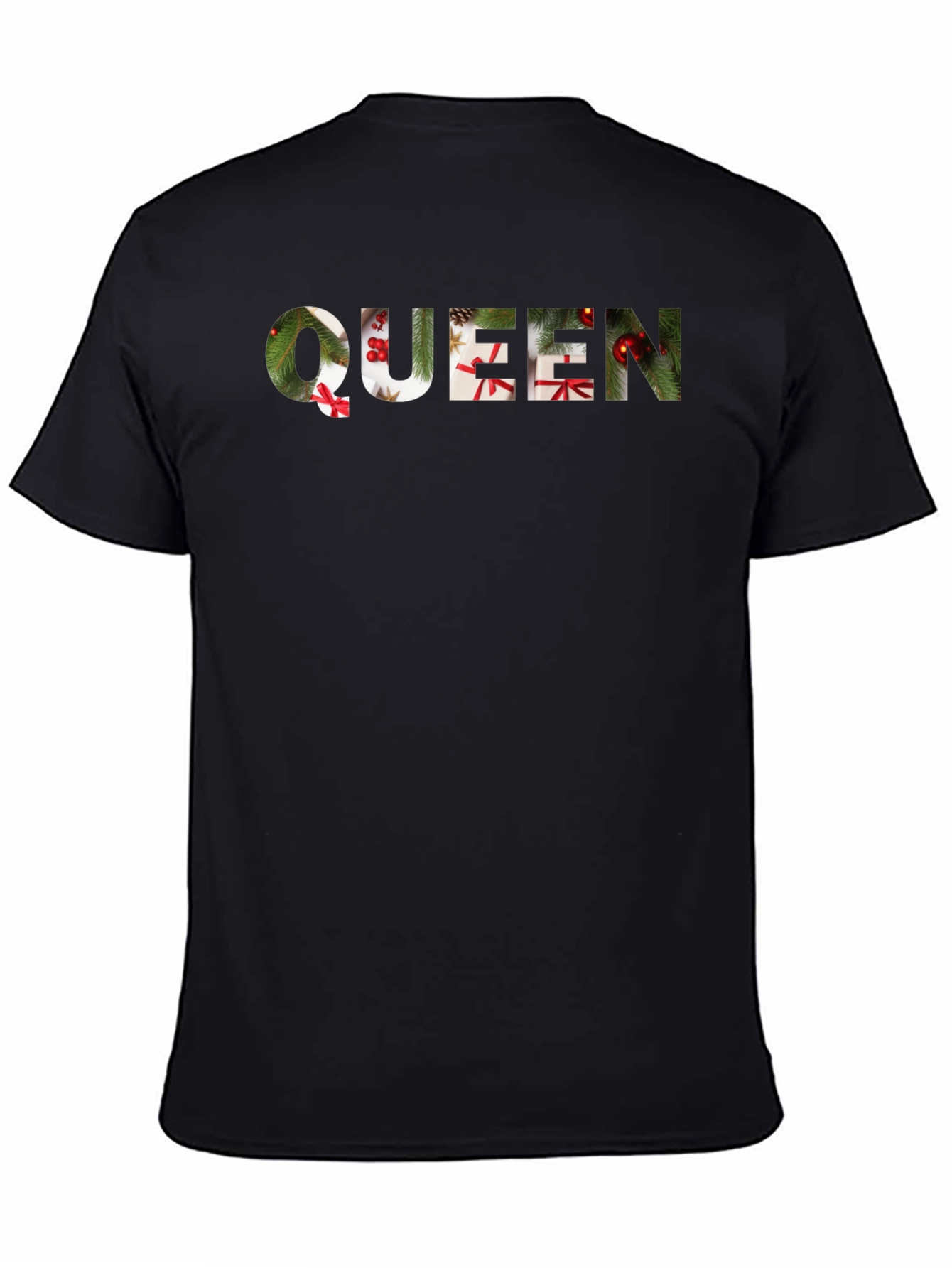 Festive QUEEN Graphic T-Shirt - Holiday Style