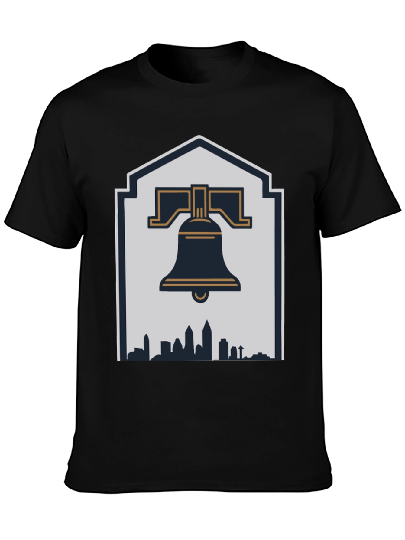 Liberty Bell Skyline Graphic T-Shirt
