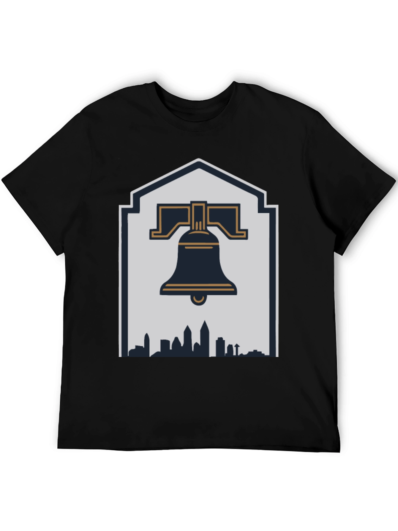 Liberty Bell Skyline Graphic T-Shirt