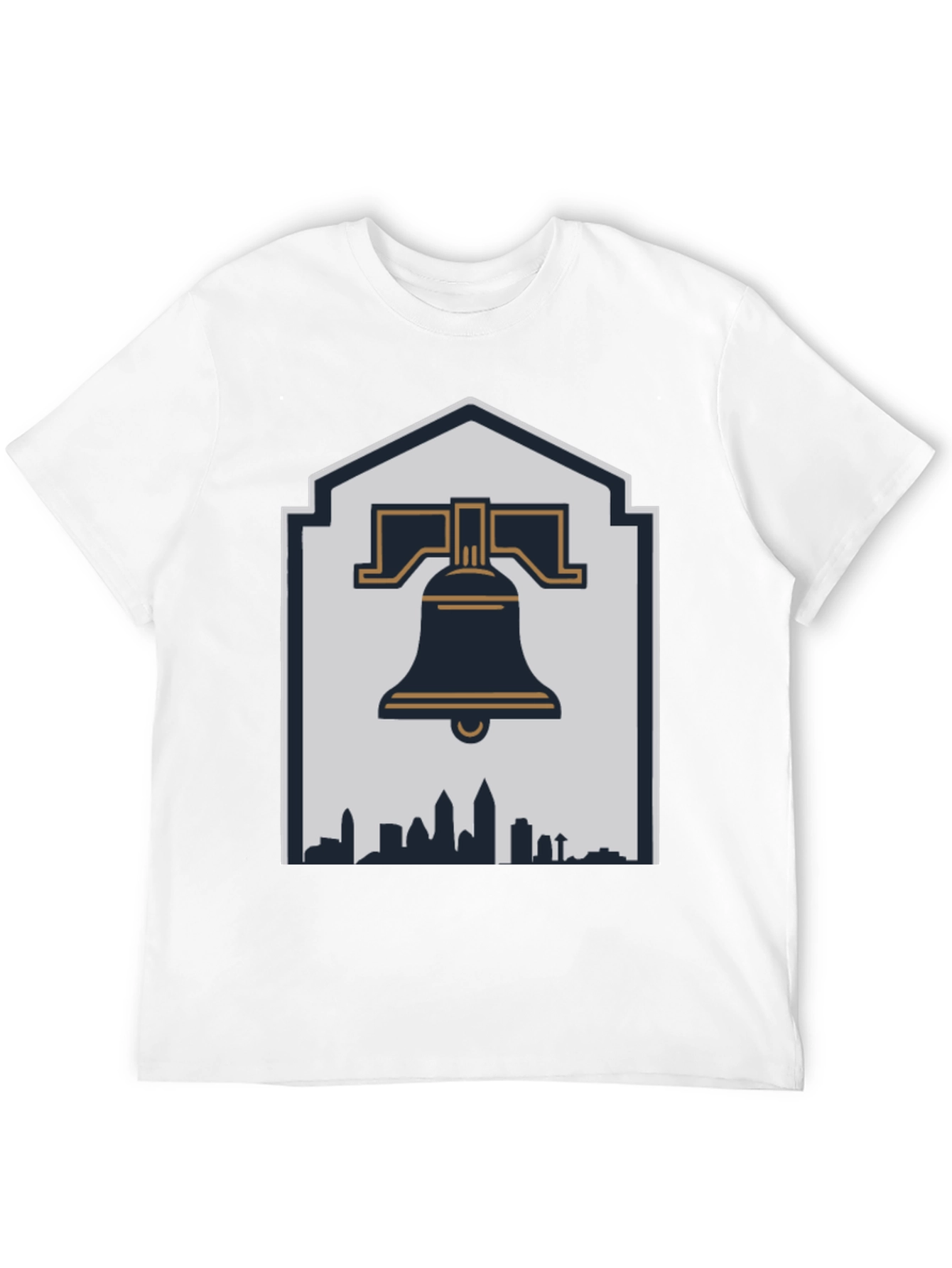 Liberty Bell Skyline Graphic T-Shirt