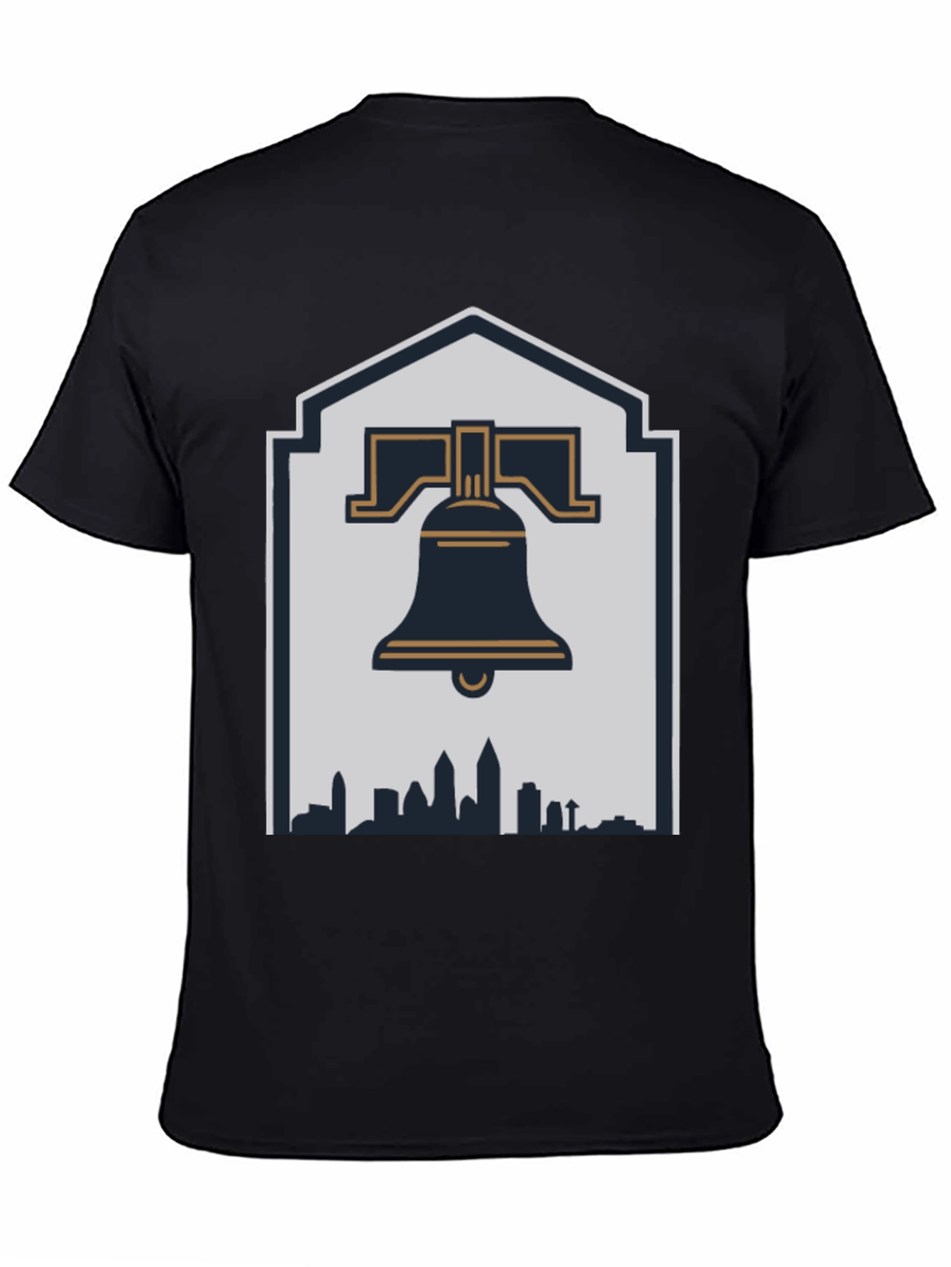 Liberty Bell Skyline Graphic T-Shirt