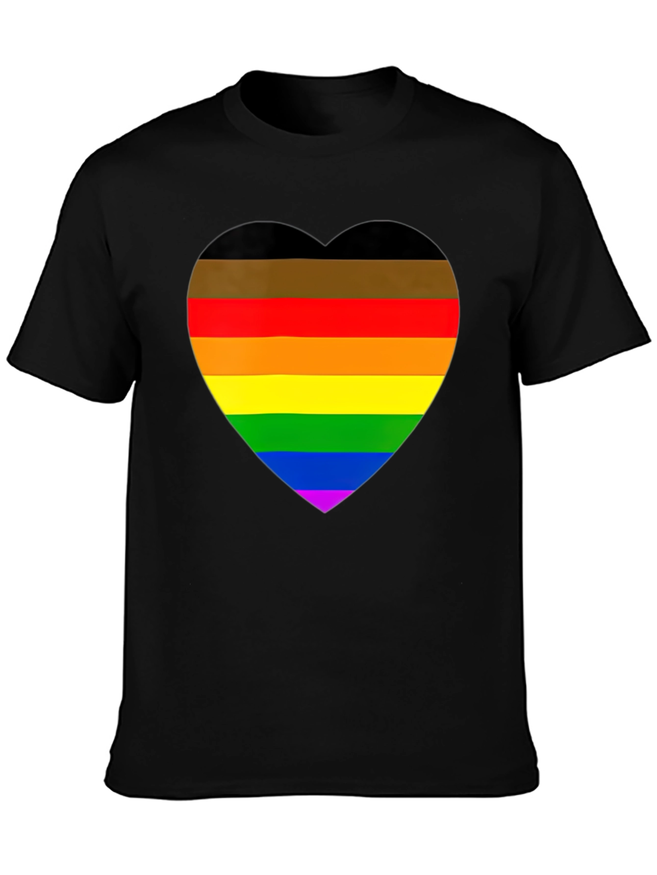 Pride Heart T-Shirt - Inclusive LGBTQ+ Love Tee
