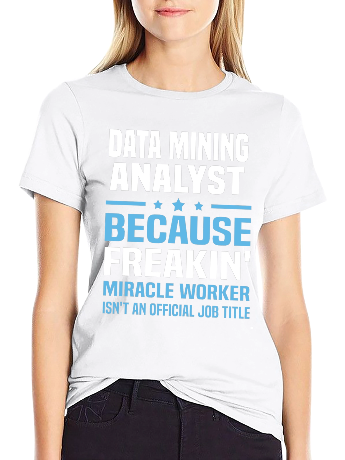 Data Mining Analyst Funny T-Shirt Job Title Tee