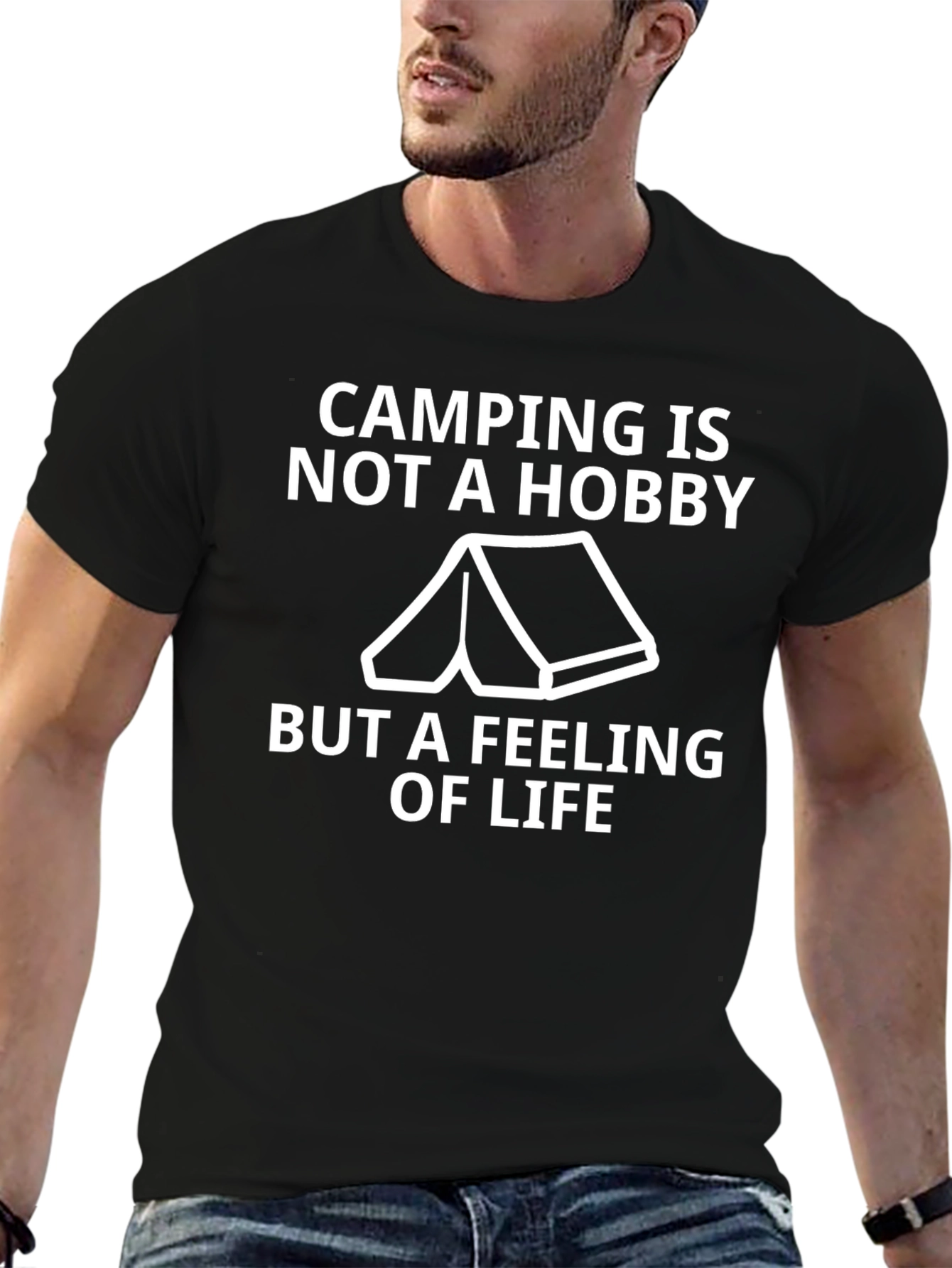 Camping is Not a Hobby Tee