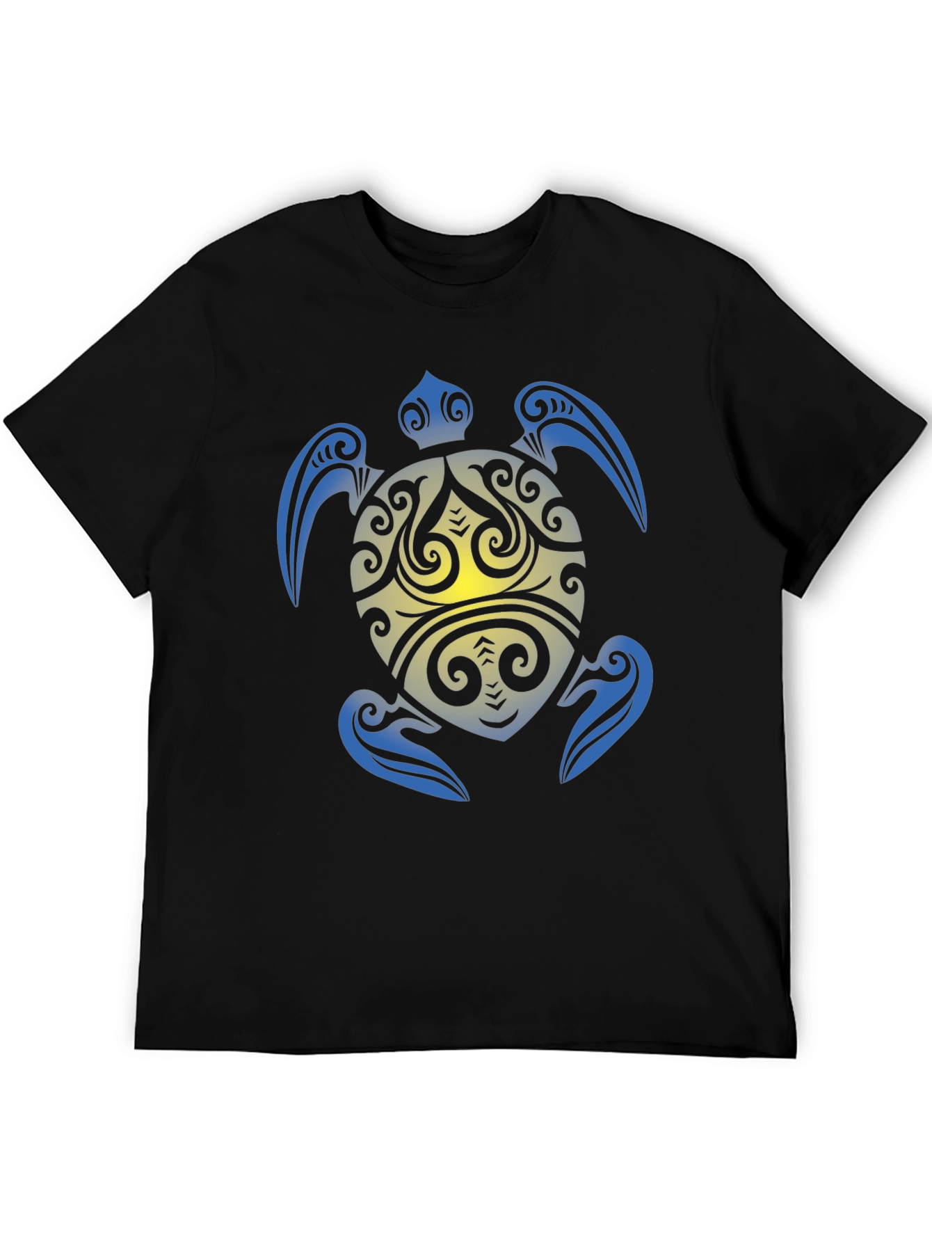 Tribal Turtle Graphic T-Shirt