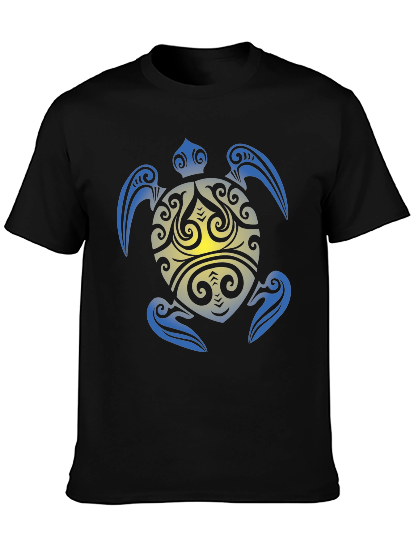 Tribal Turtle Graphic T-Shirt