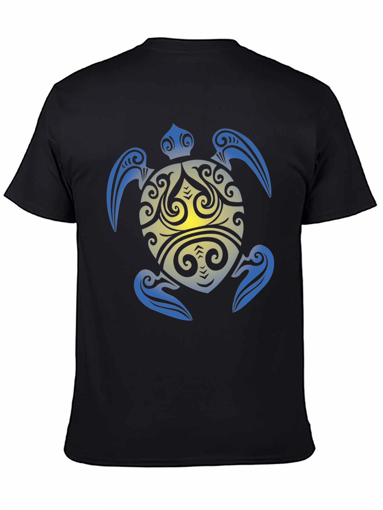 Tribal Turtle Graphic T-Shirt