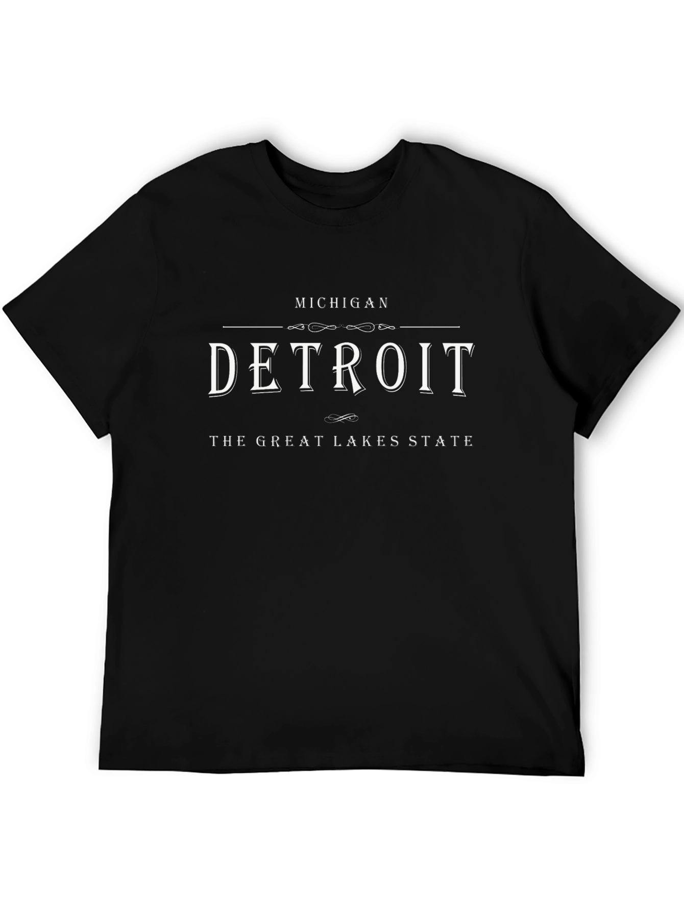 Detroit Michigan T-Shirt - The Great Lakes State Tee