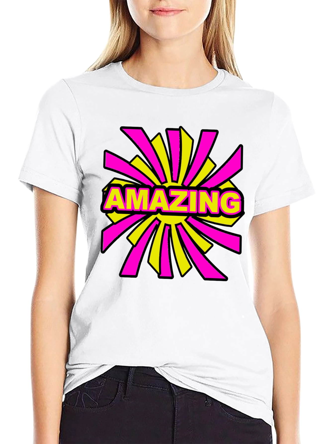 Amazing Graphic Print T-Shirt - Fun Trendy Tee