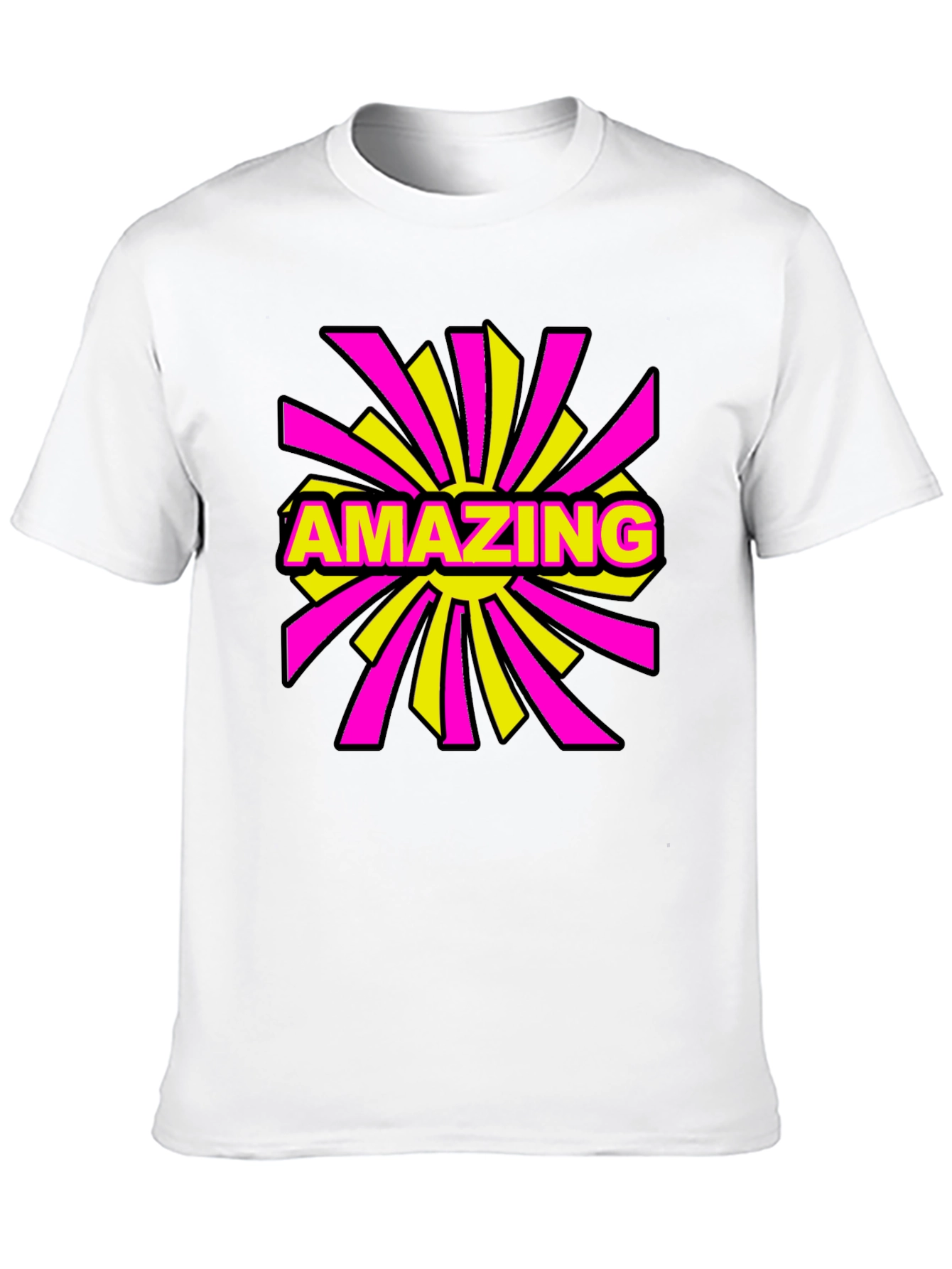 Amazing Graphic Print T-Shirt - Fun Trendy Tee