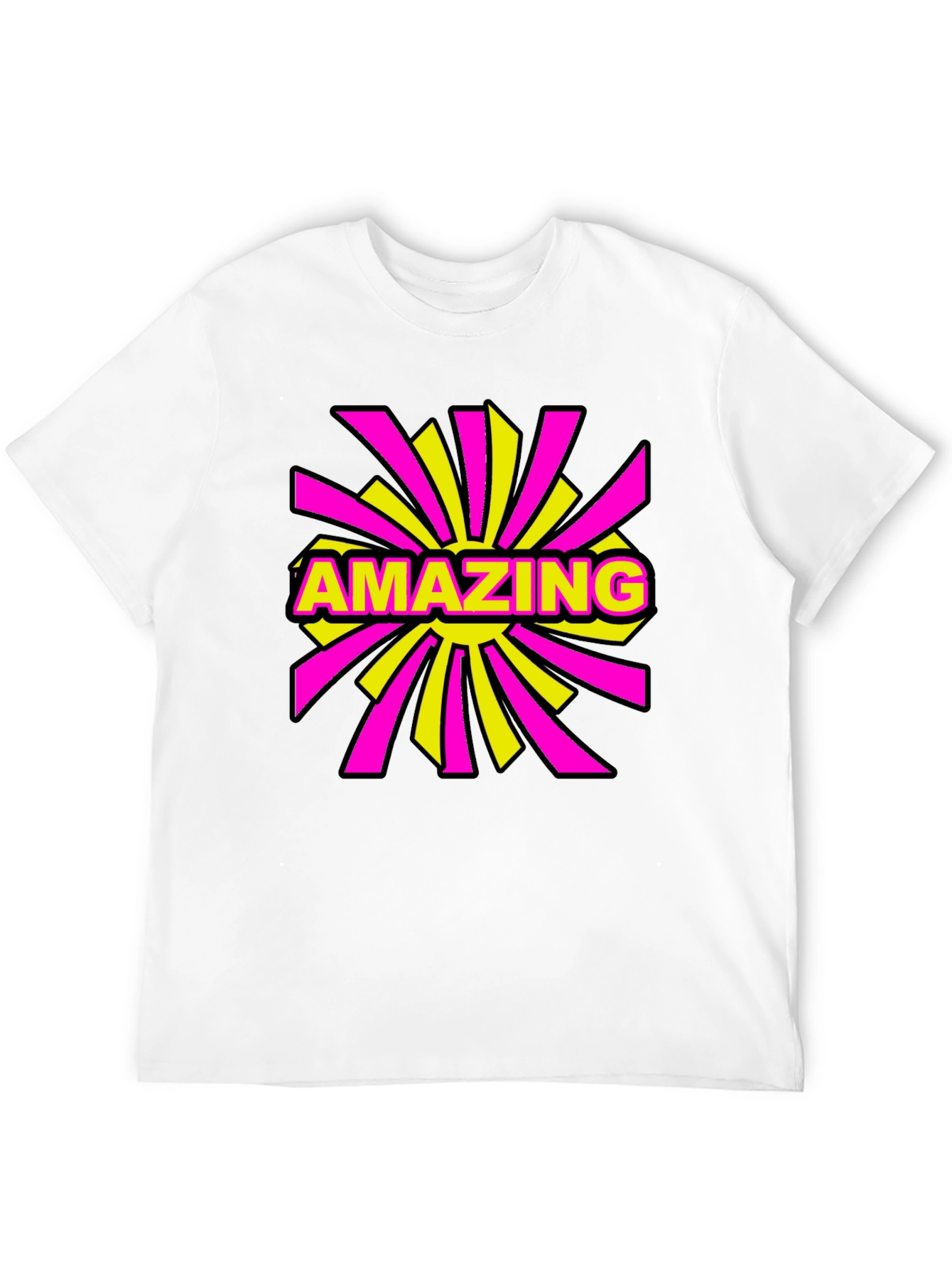 Amazing Graphic Print T-Shirt - Fun Trendy Tee