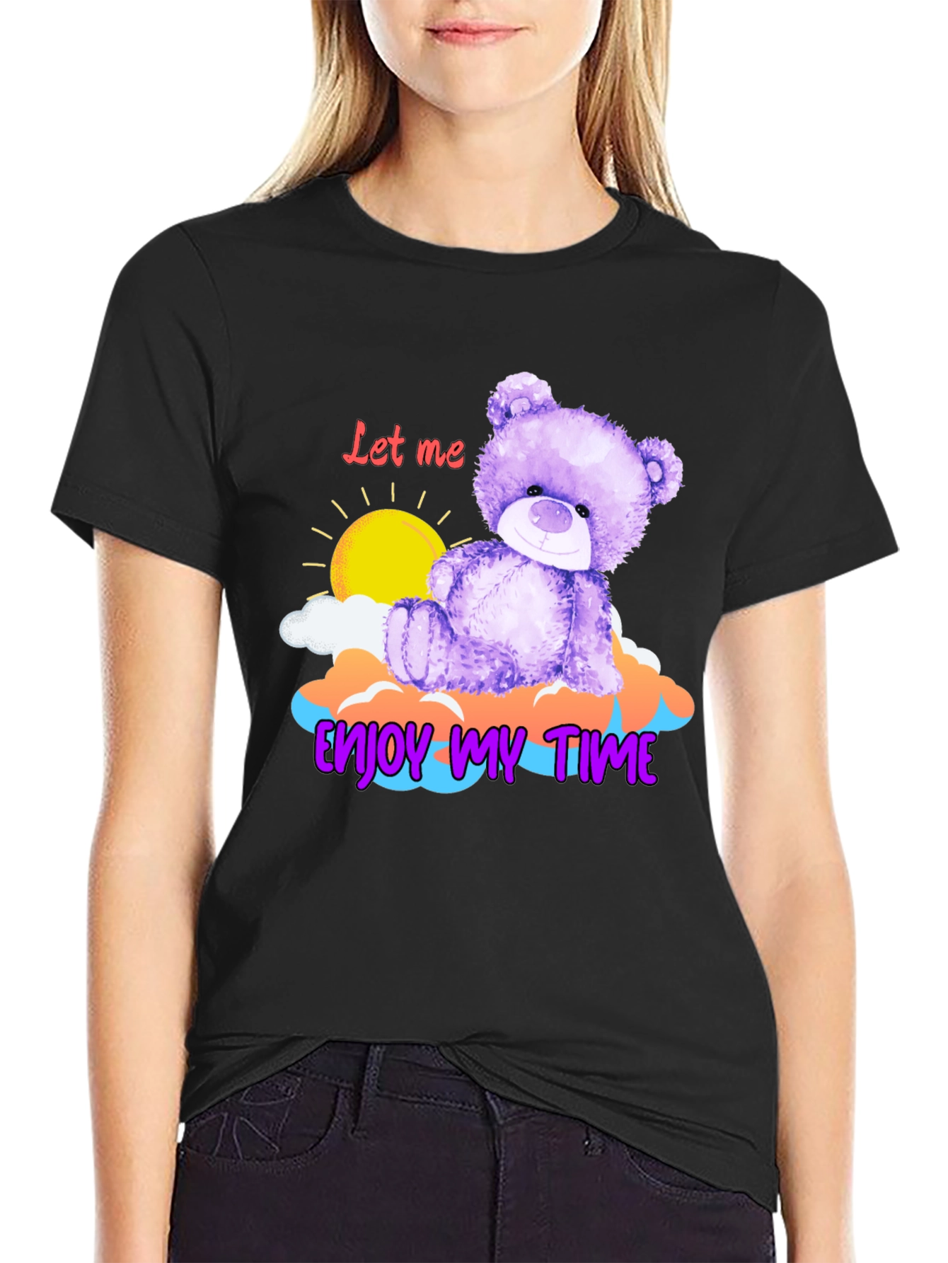 Enjoy My Time Teddy Bear T-Shirt