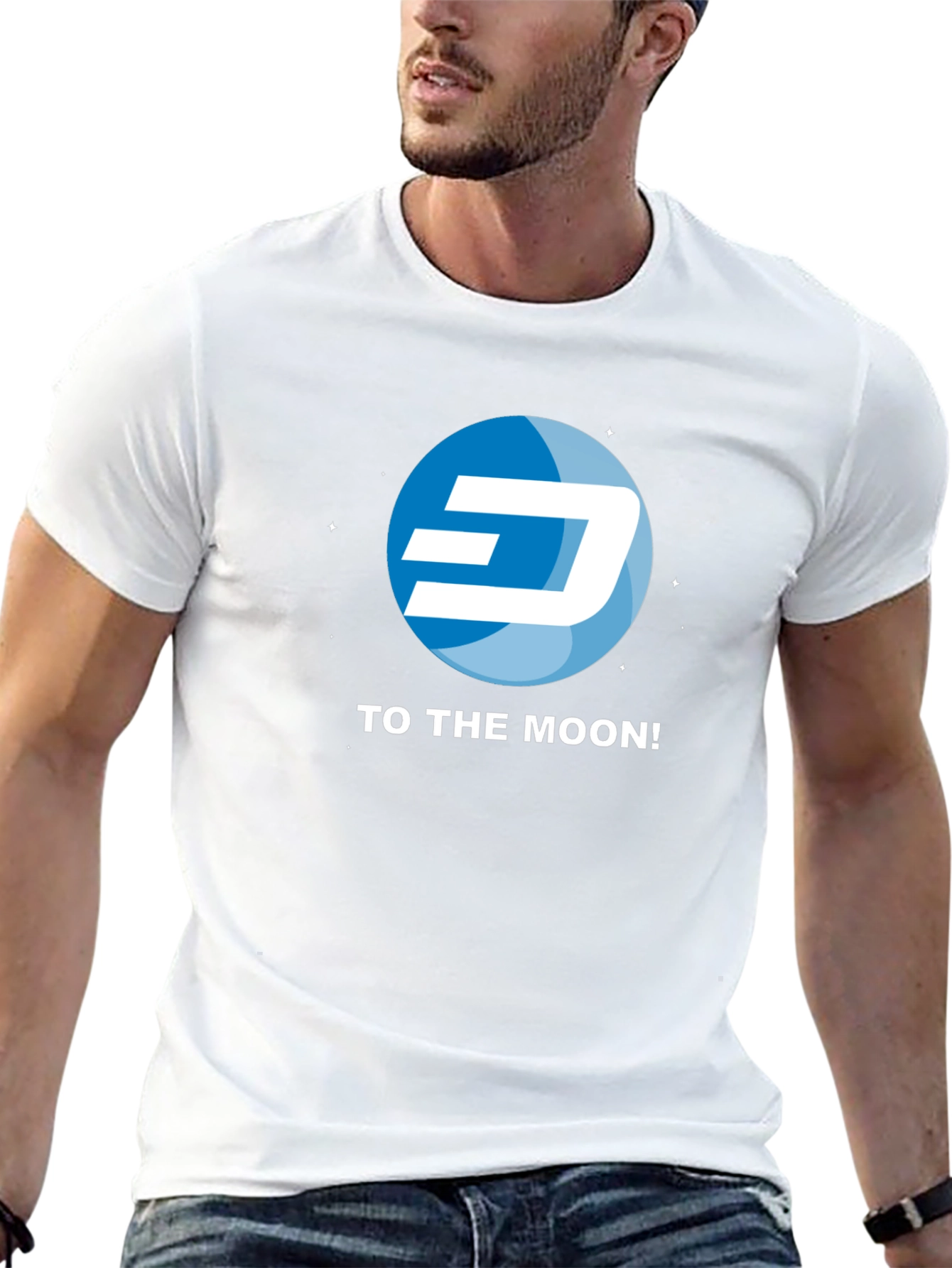 To The Moon Graphic Tee - Crypto T-Shirt