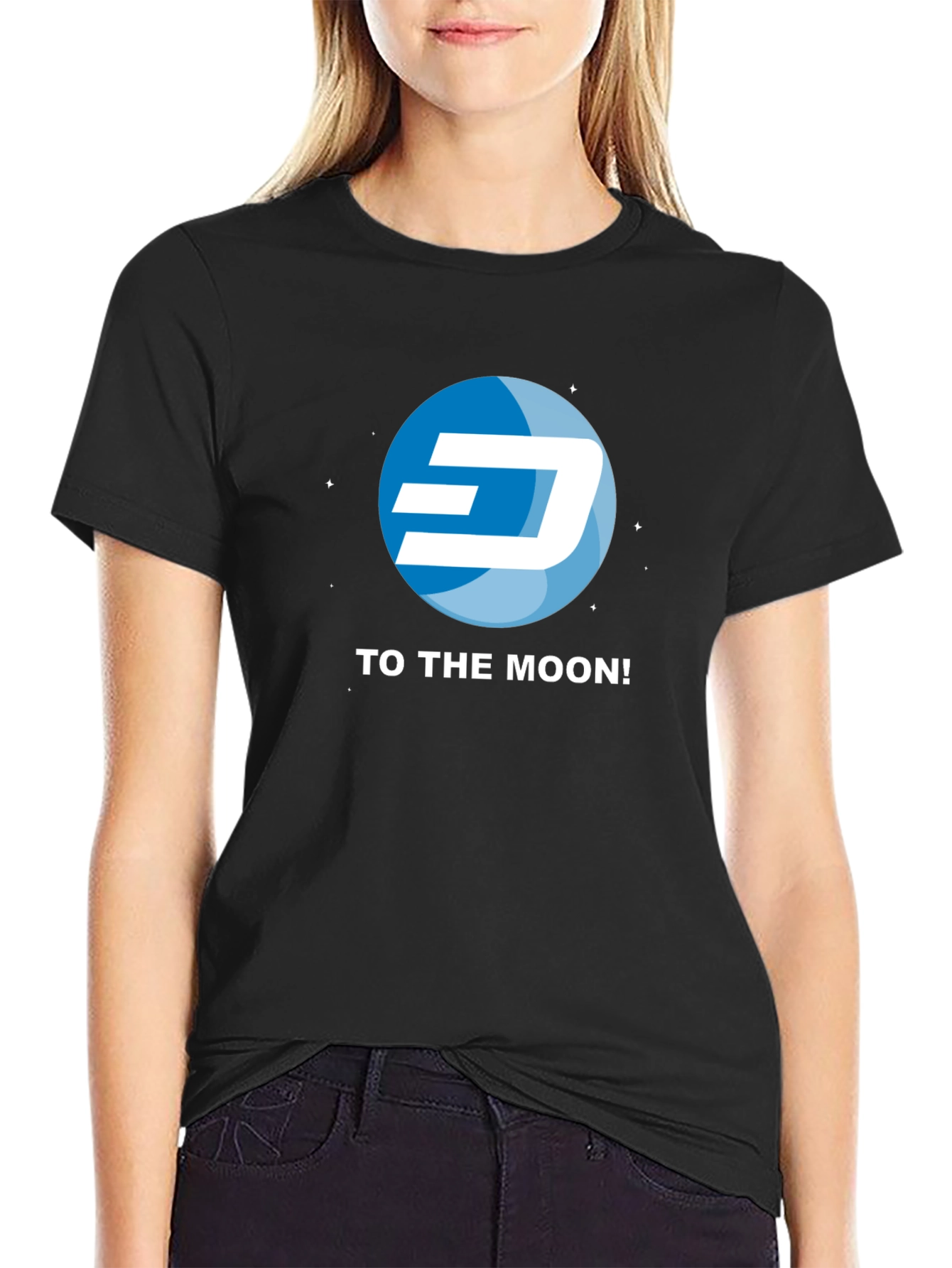 To The Moon Graphic Tee - Crypto T-Shirt
