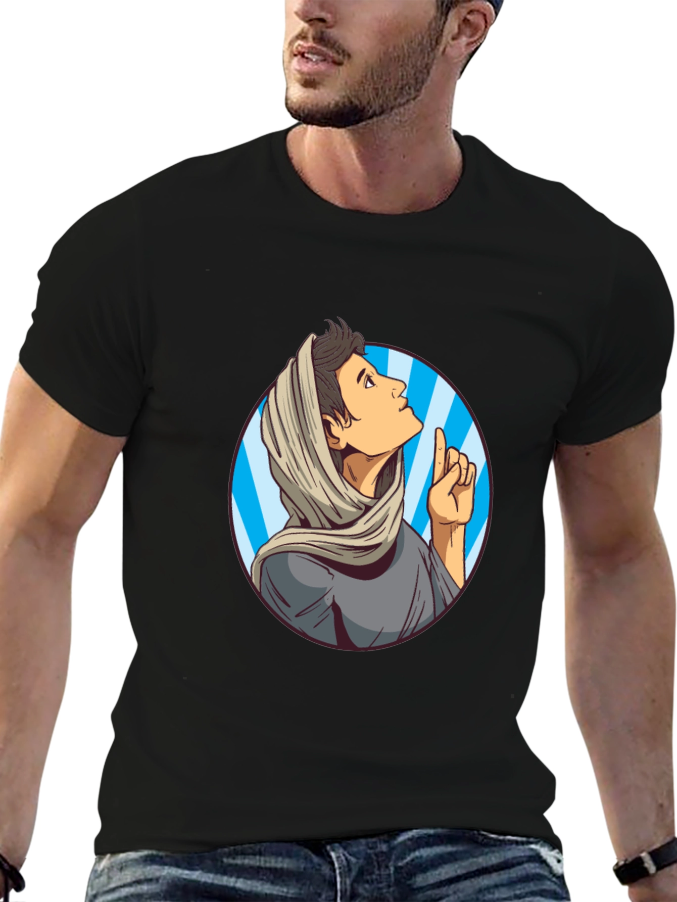 Cartoon Man T-Shirt
