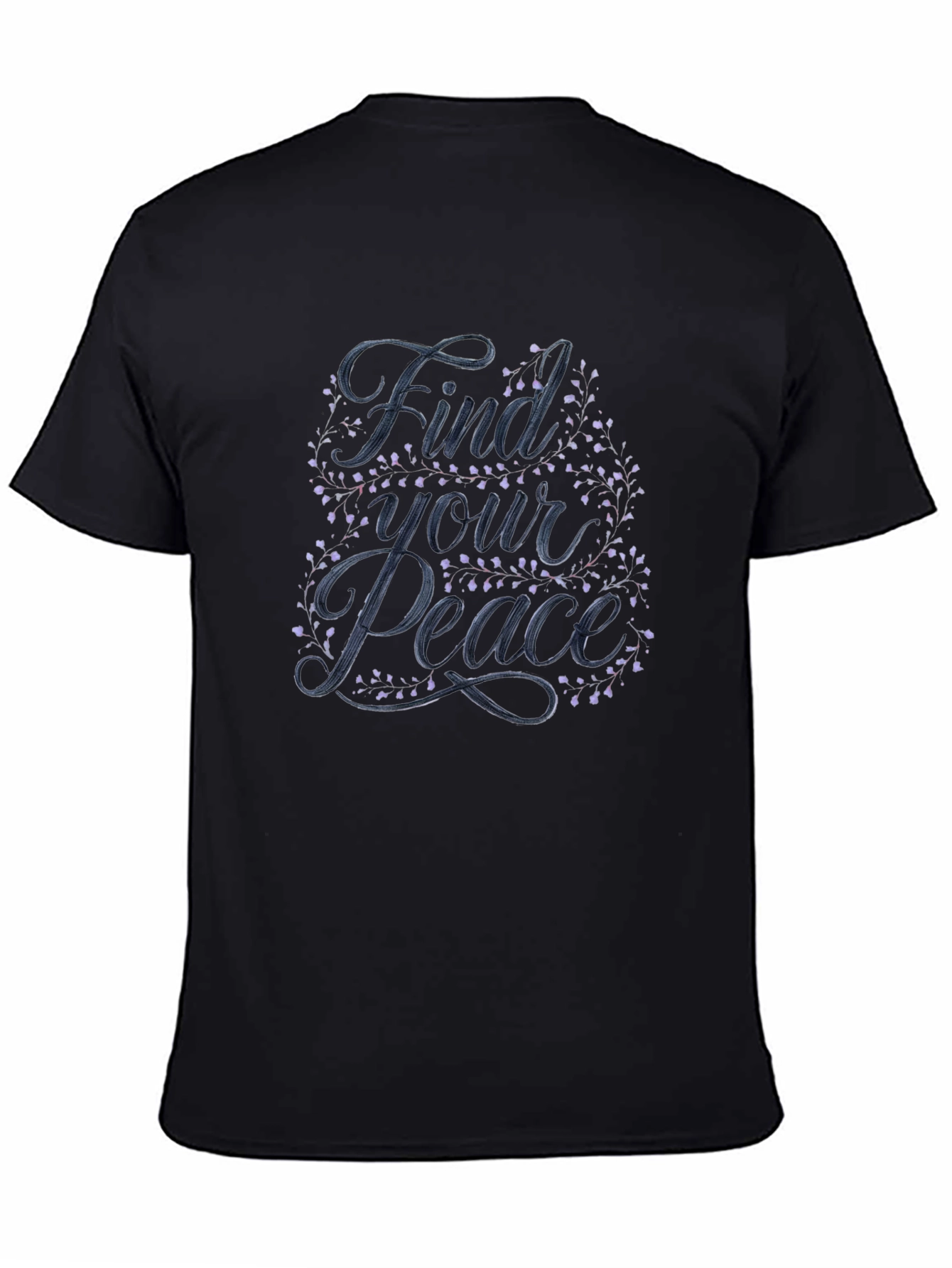 Find Your Peace Black Graphic Tee