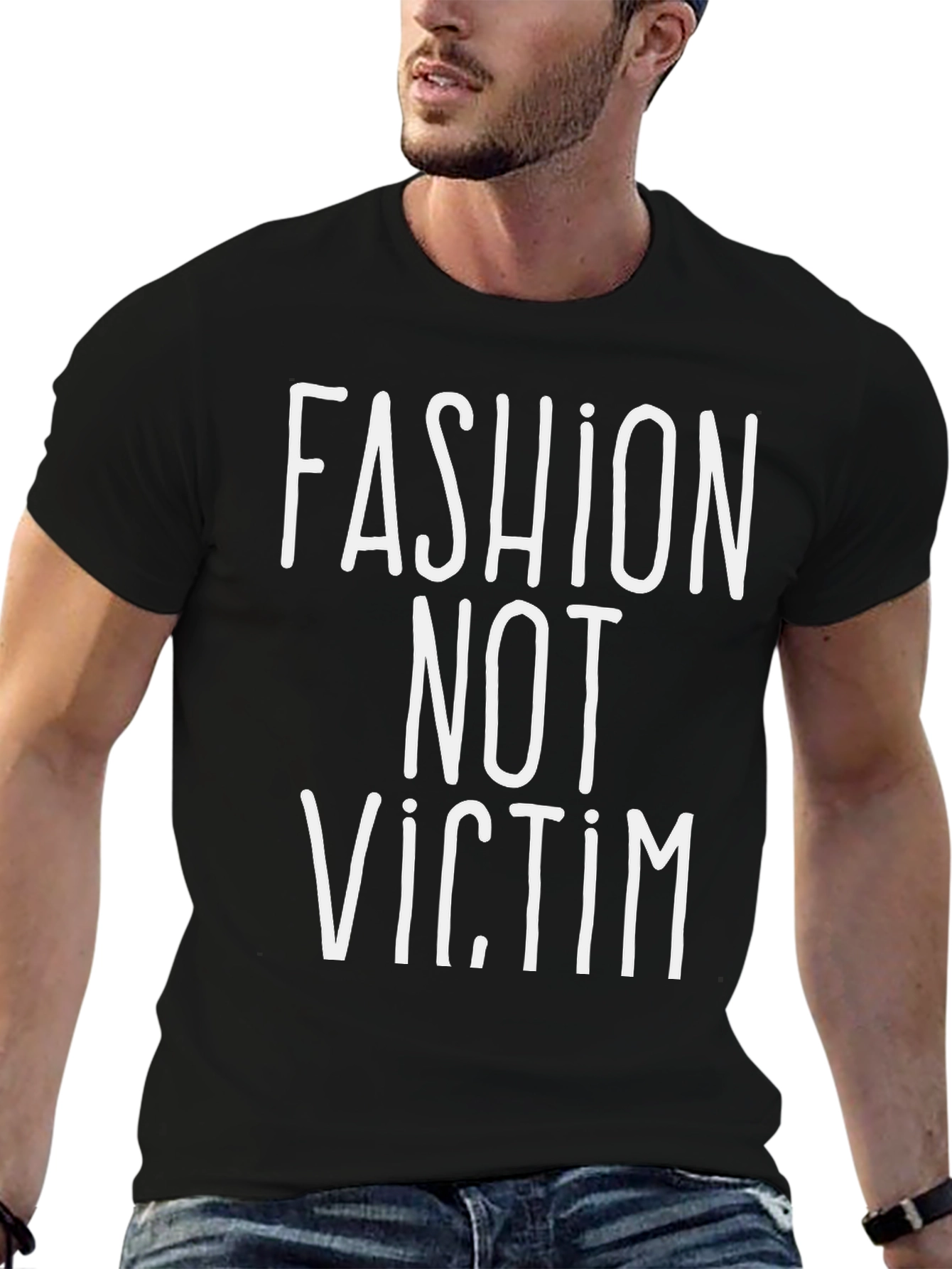 Fashion Not Victim Graphic Tee