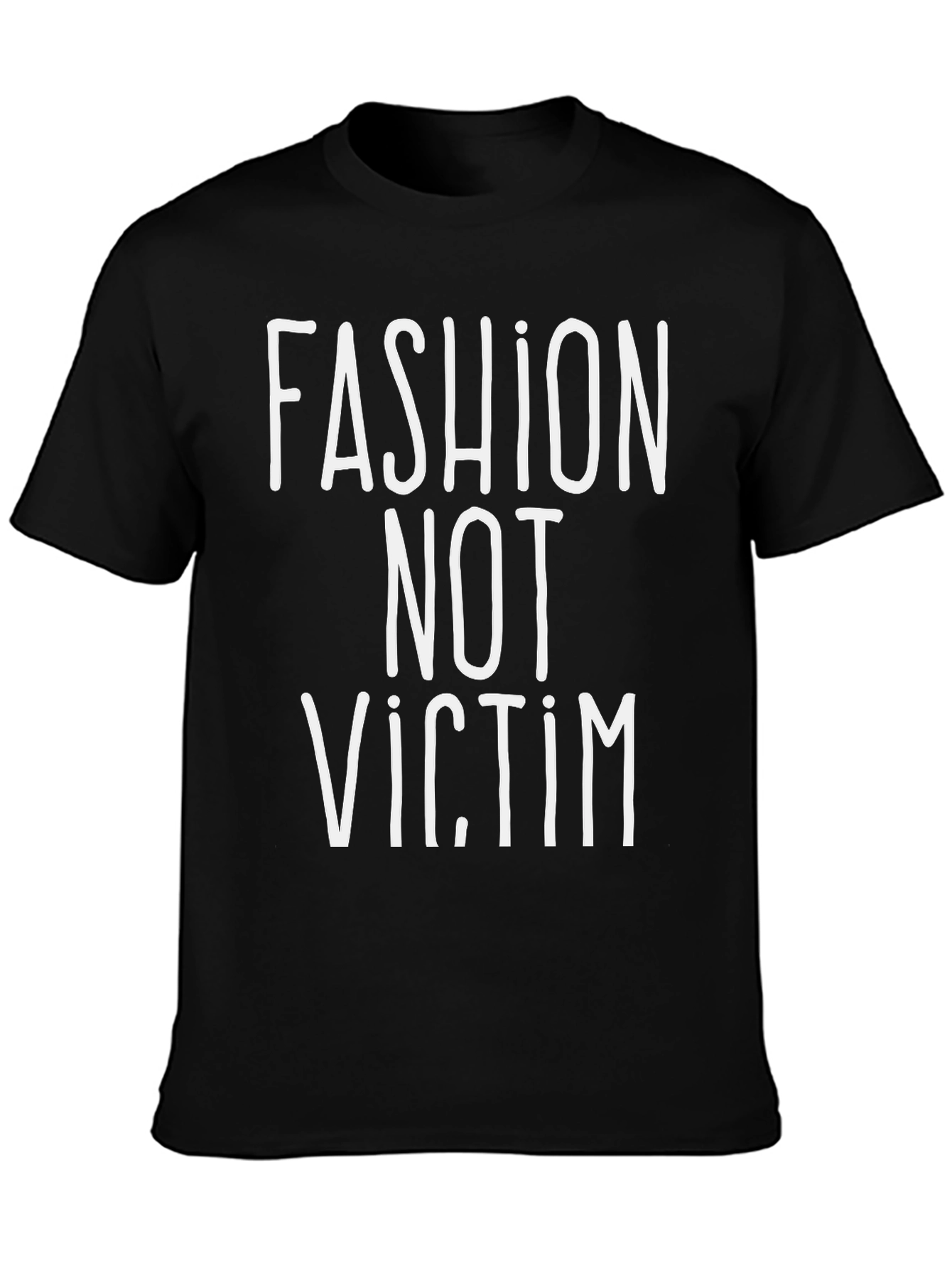 Fashion Not Victim Graphic Tee