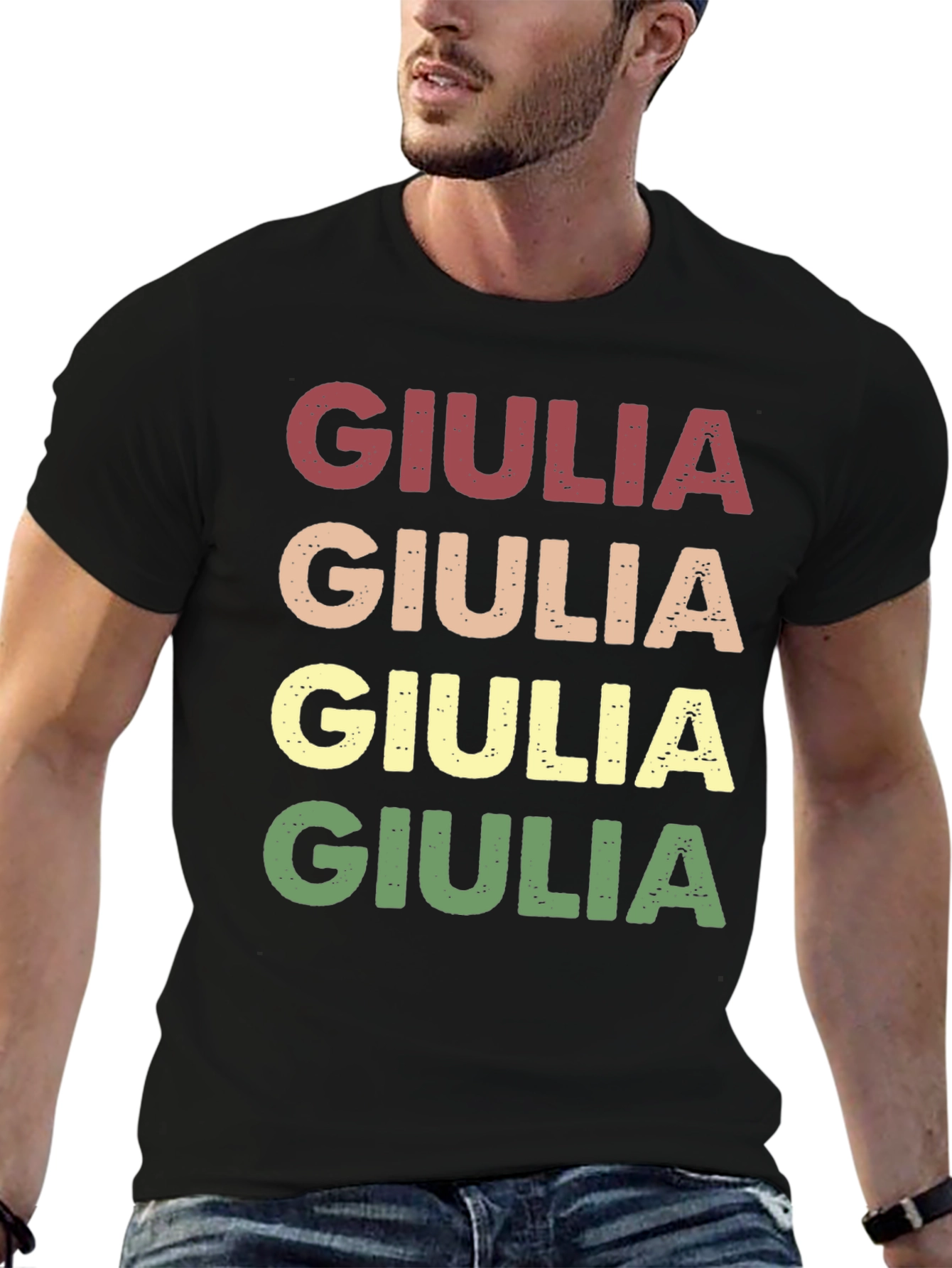 Giulia Retro Style T-Shirt