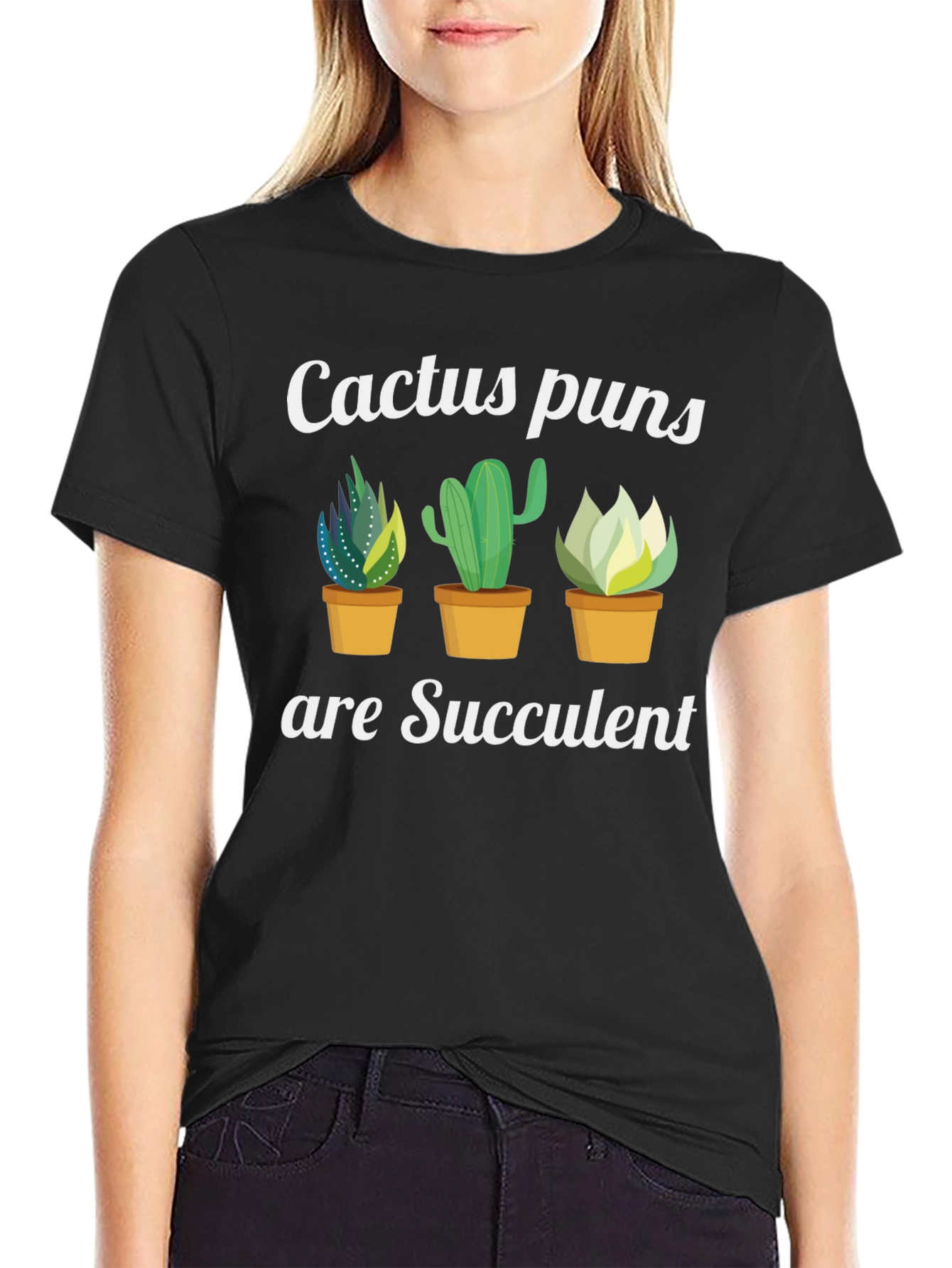 Succulent Humor Graphic T-Shirt